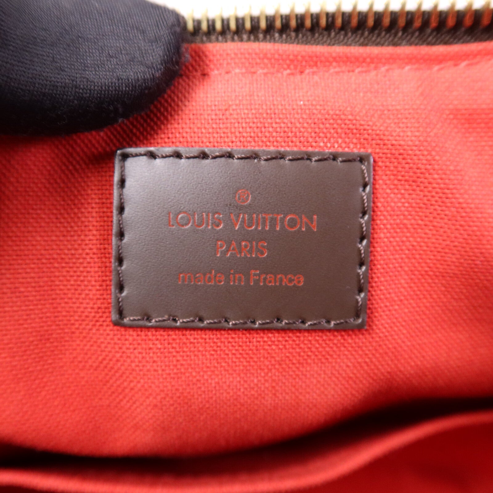 LOUIS VUITTON 【激減優惠】Damier Ebene Siena MM金扣肩背袋