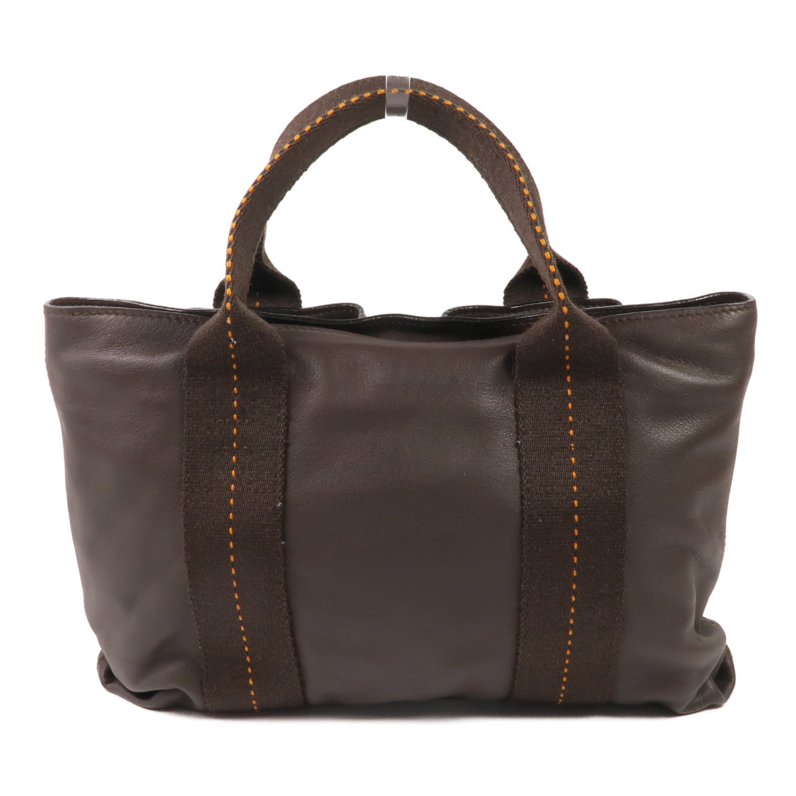 HERMES Swift皮革Vintage 2 Way Bag銀扣手挽肩背兩用袋