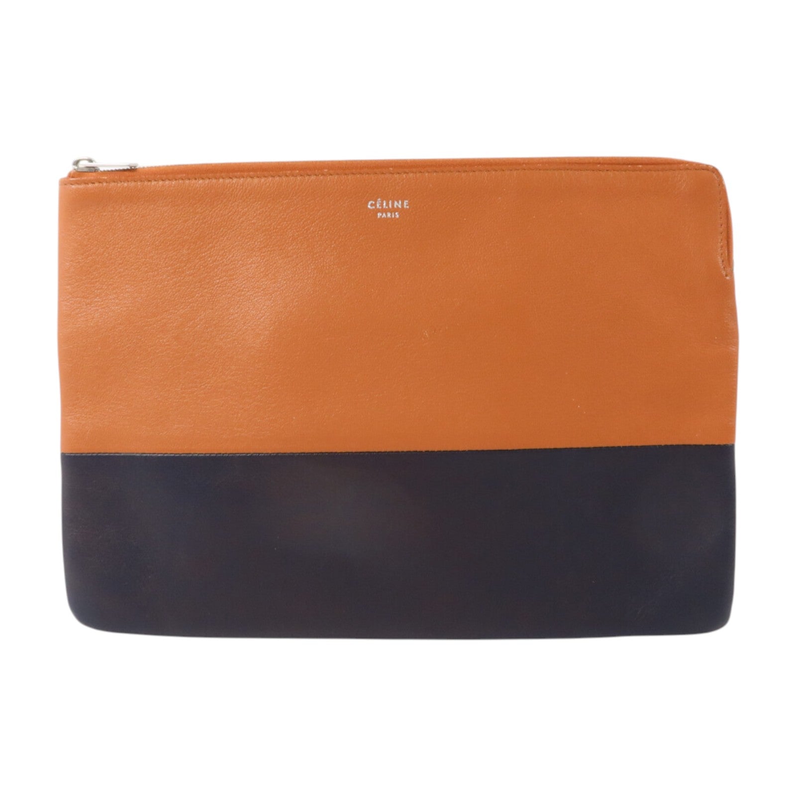 CELINE 牛皮皮革Bi-Color Solo Clutch手拿包