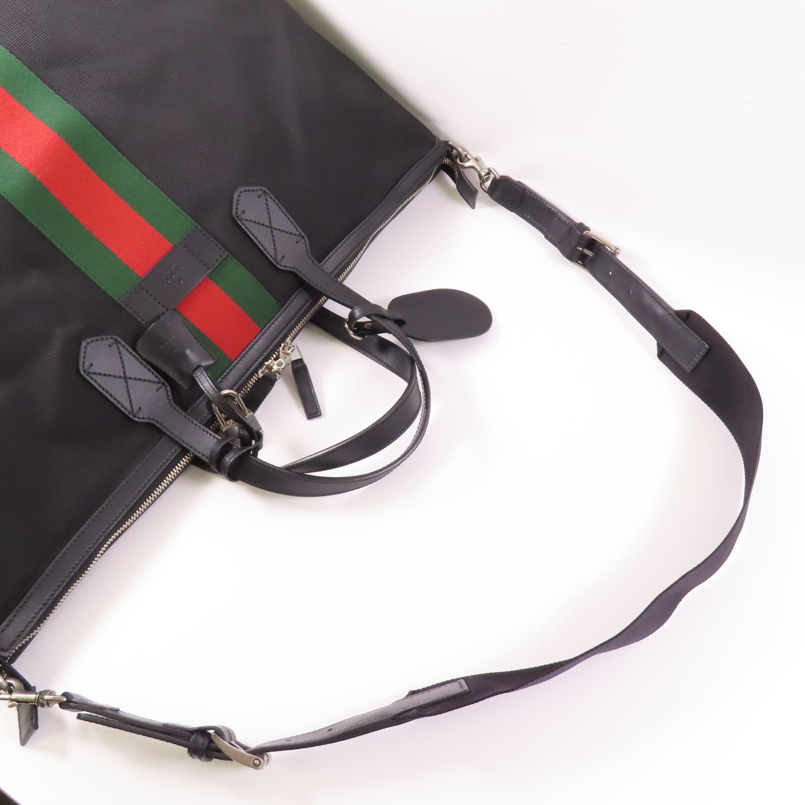 GUCCI 帆布2 Way Shoulder Duffle Bag手挽肩背兩用袋