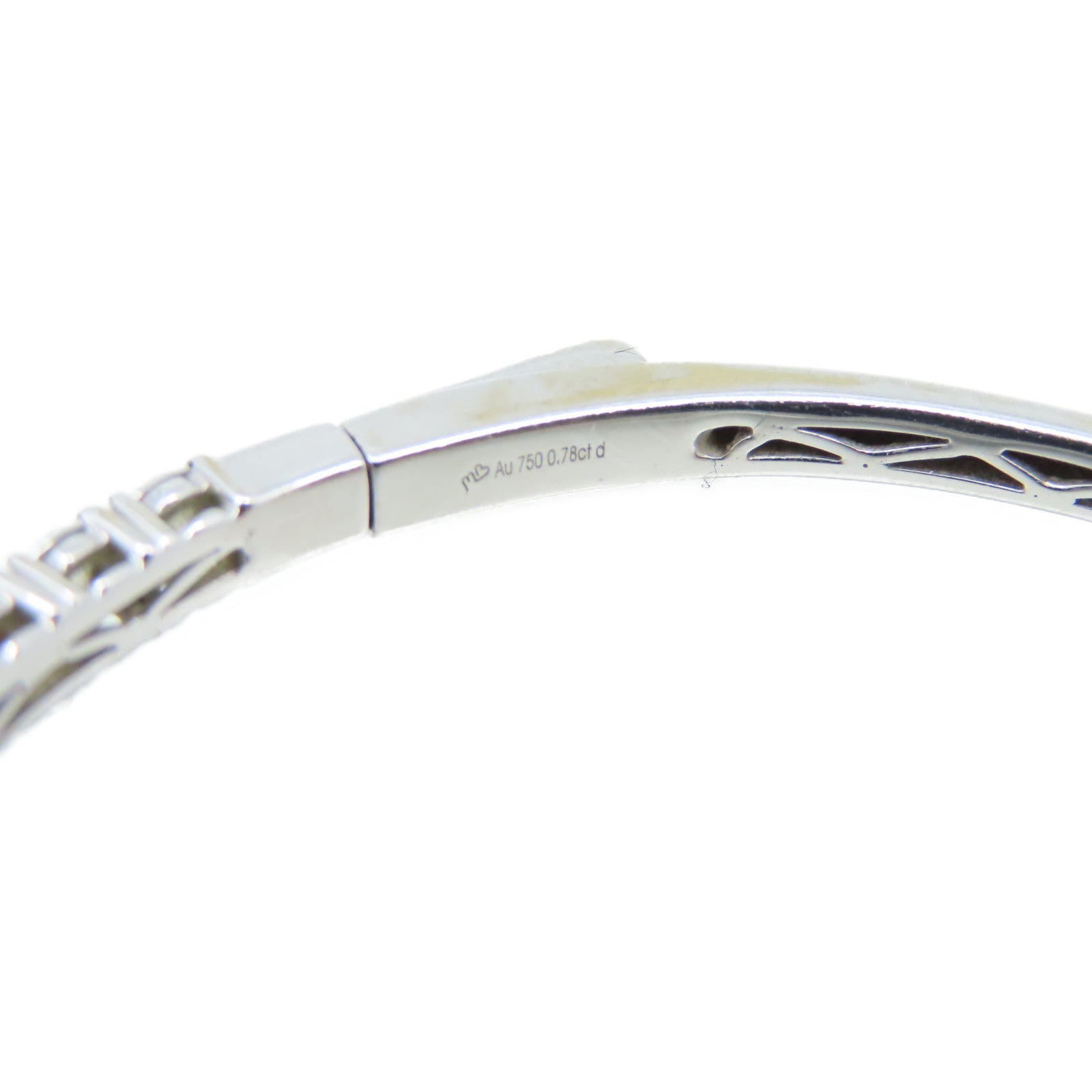 JEWELRY 【激減優惠】18K白金/0.78ct鑽石Diamond Bracelet手鏈