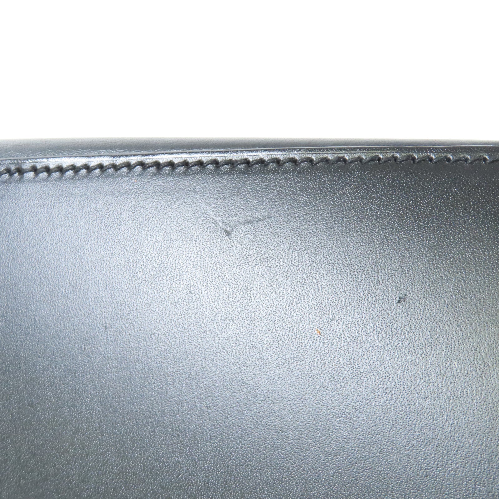 HERMES 帆布Col Roule 25銀扣肩背袋Noir