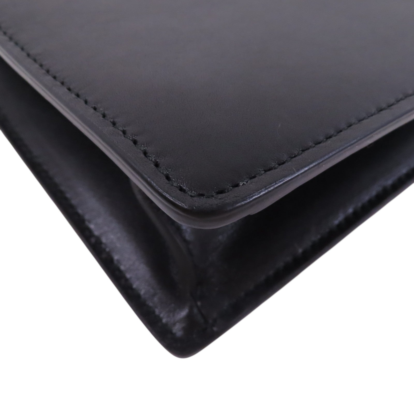 SAINT LAURENT 【激減優惠】牛皮皮革Clutch Bag金扣手拿包