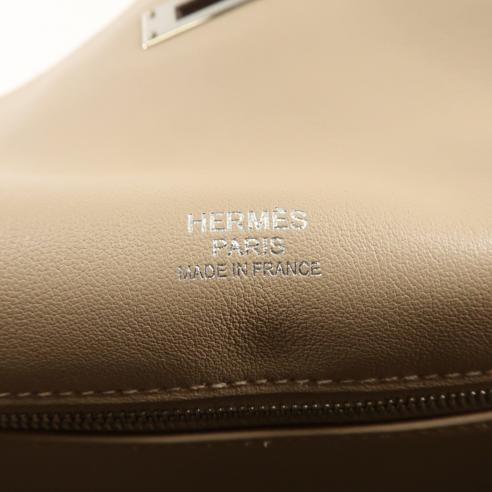 HERMES Swift皮革Berline銀扣肩背袋Rose Sakura