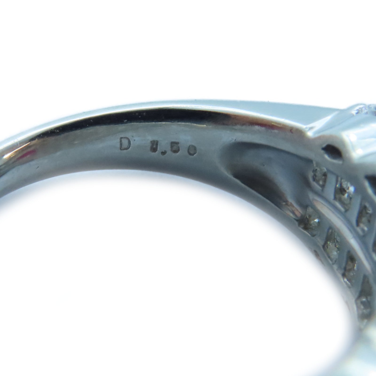 JEWELRY 【激減優惠】PT900白金Ruby/Diamond Ring1.30ct紅寶石/1.50ct鑽石戒指US#9
