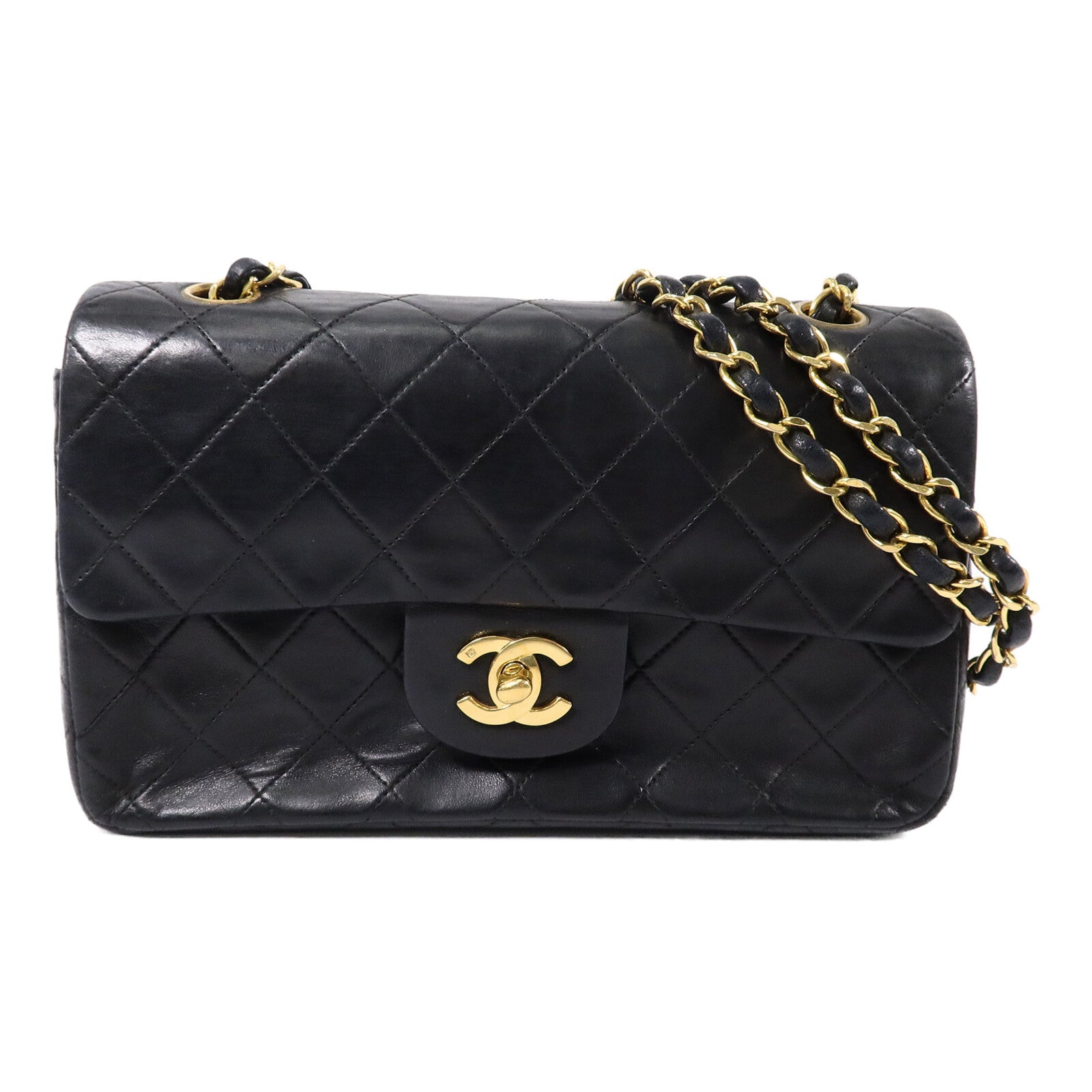 CHANEL 羊皮皮革Classic 23鏈帶肩背袋