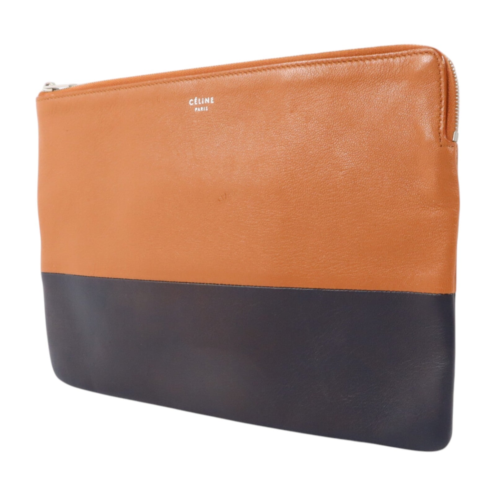 CELINE 牛皮皮革Bi-Color Solo Clutch手拿包