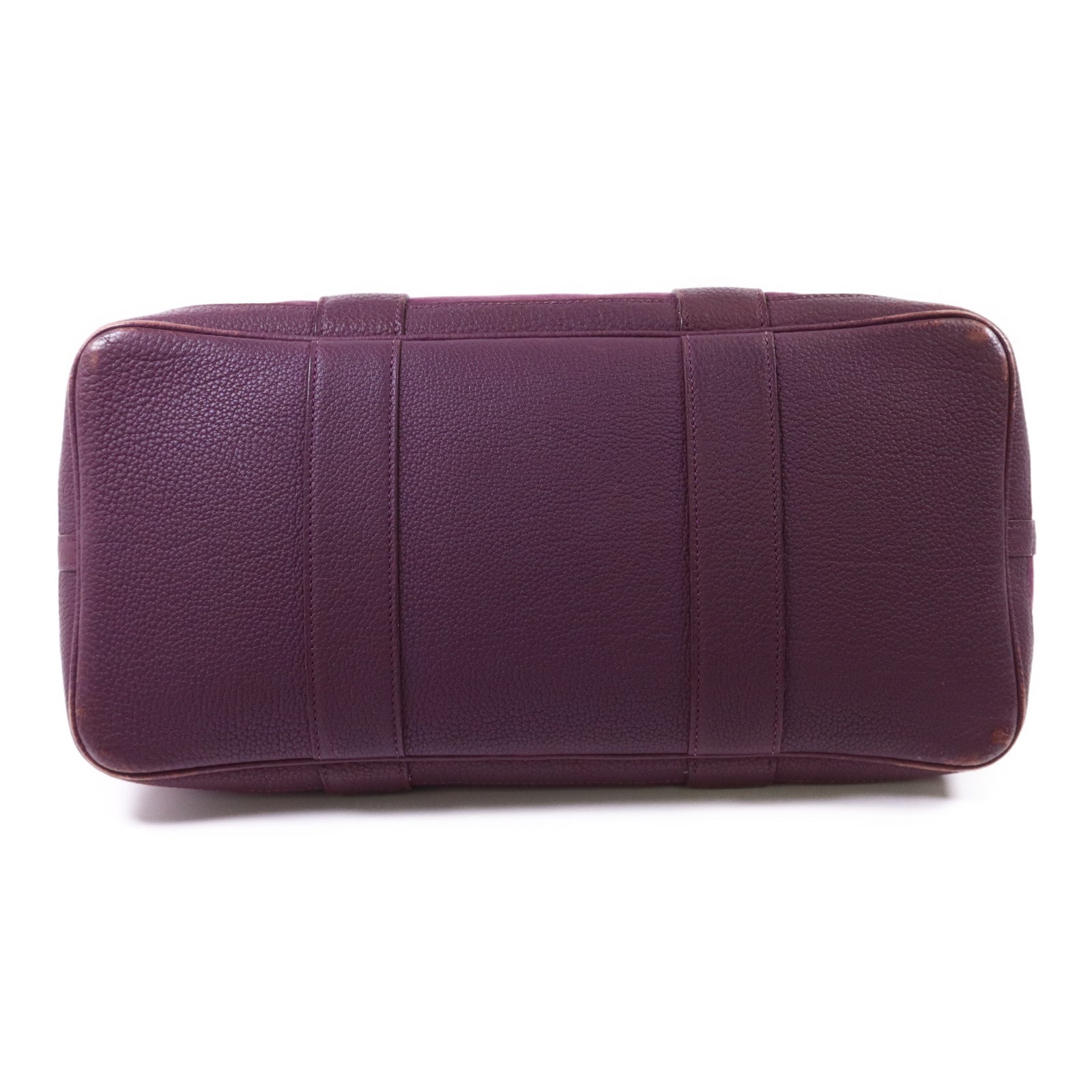 HERMES 帆布Garden Party PM銀扣手挽袋