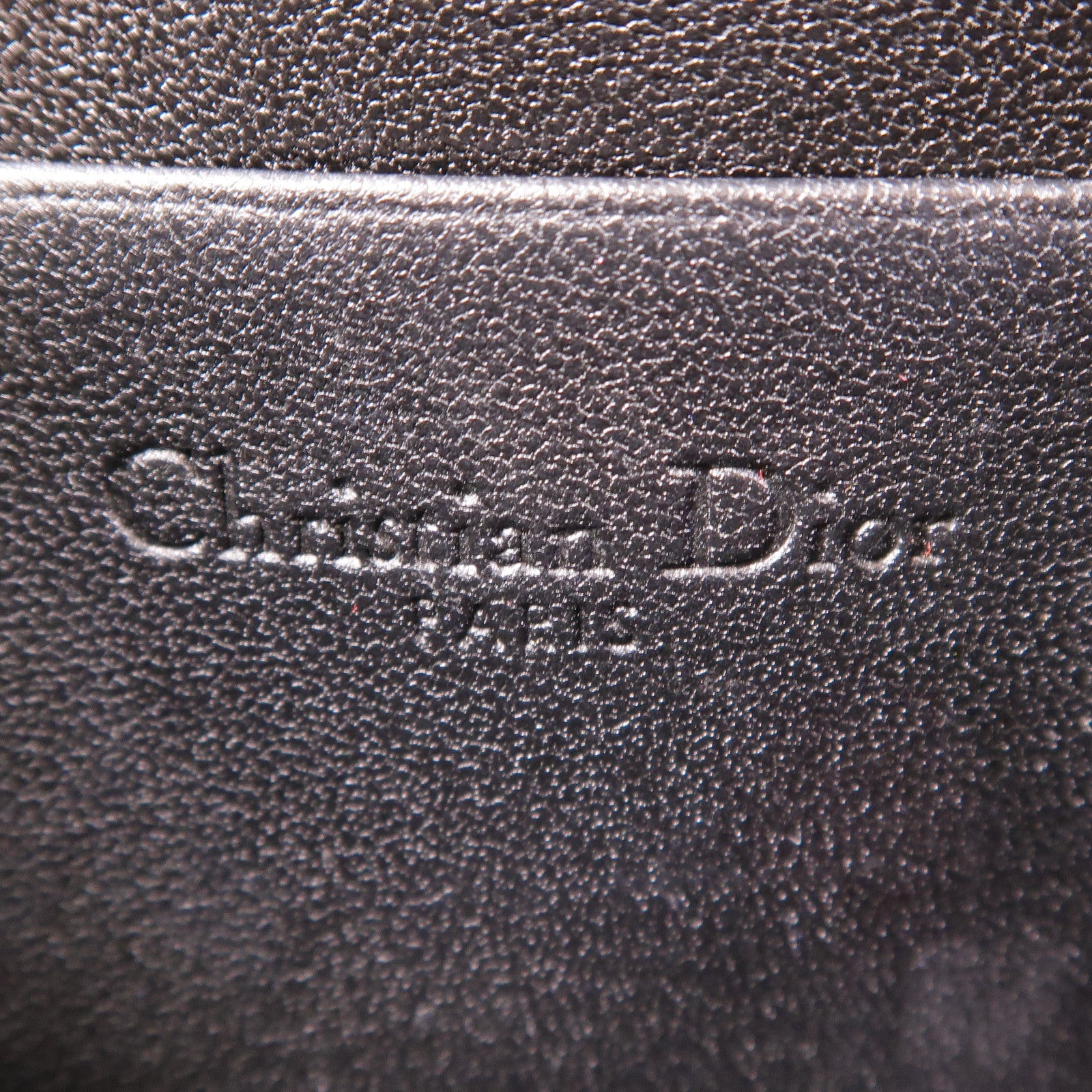 Dior 羊皮皮革Nano Pouch金扣鏈帶肩背袋