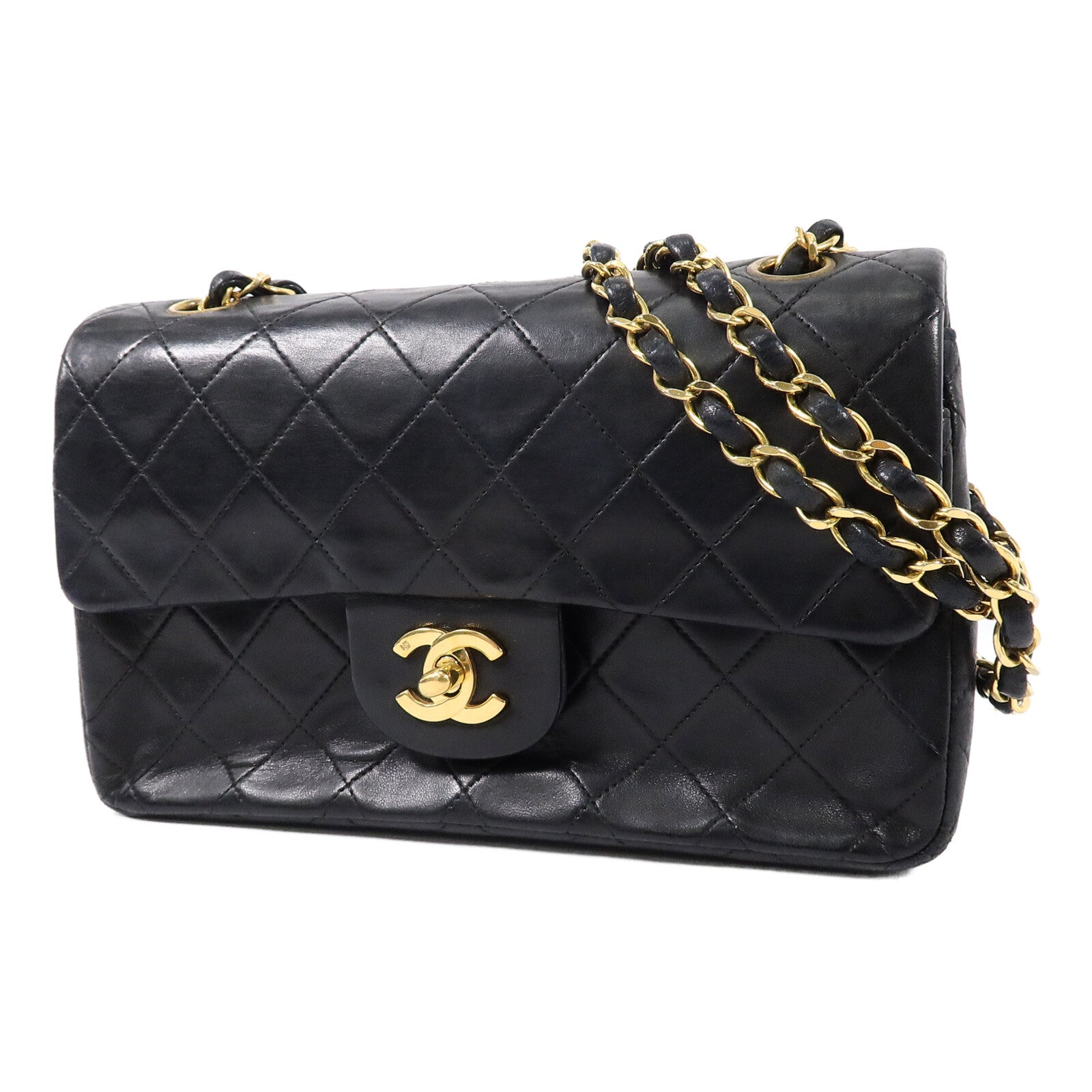 CHANEL 羊皮皮革Classic 23鏈帶肩背袋