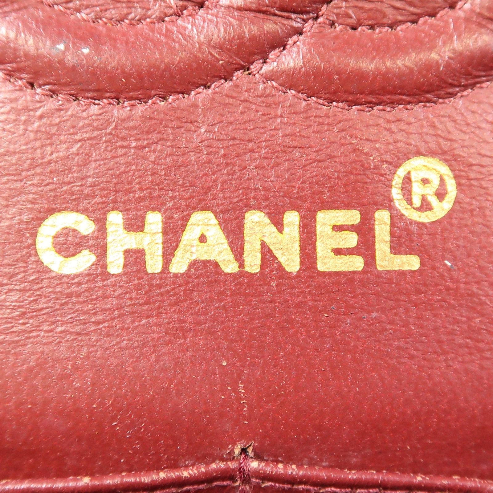 CHANEL 羊皮皮革Vintage Classic金扣鏈帶肩背袋