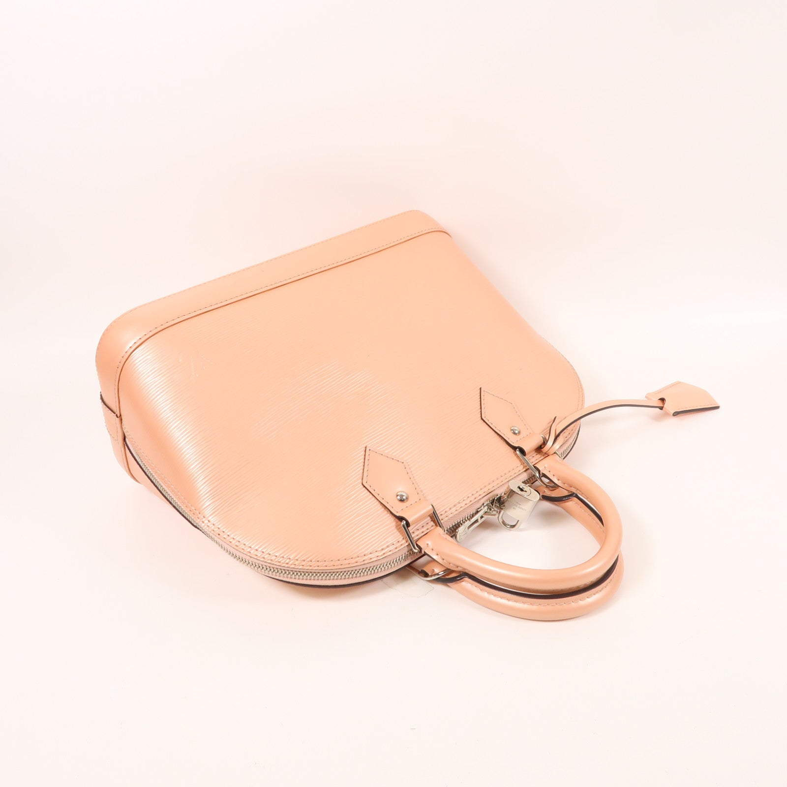 LOUIS VUITTON Epi Alma PM銀扣手挽袋