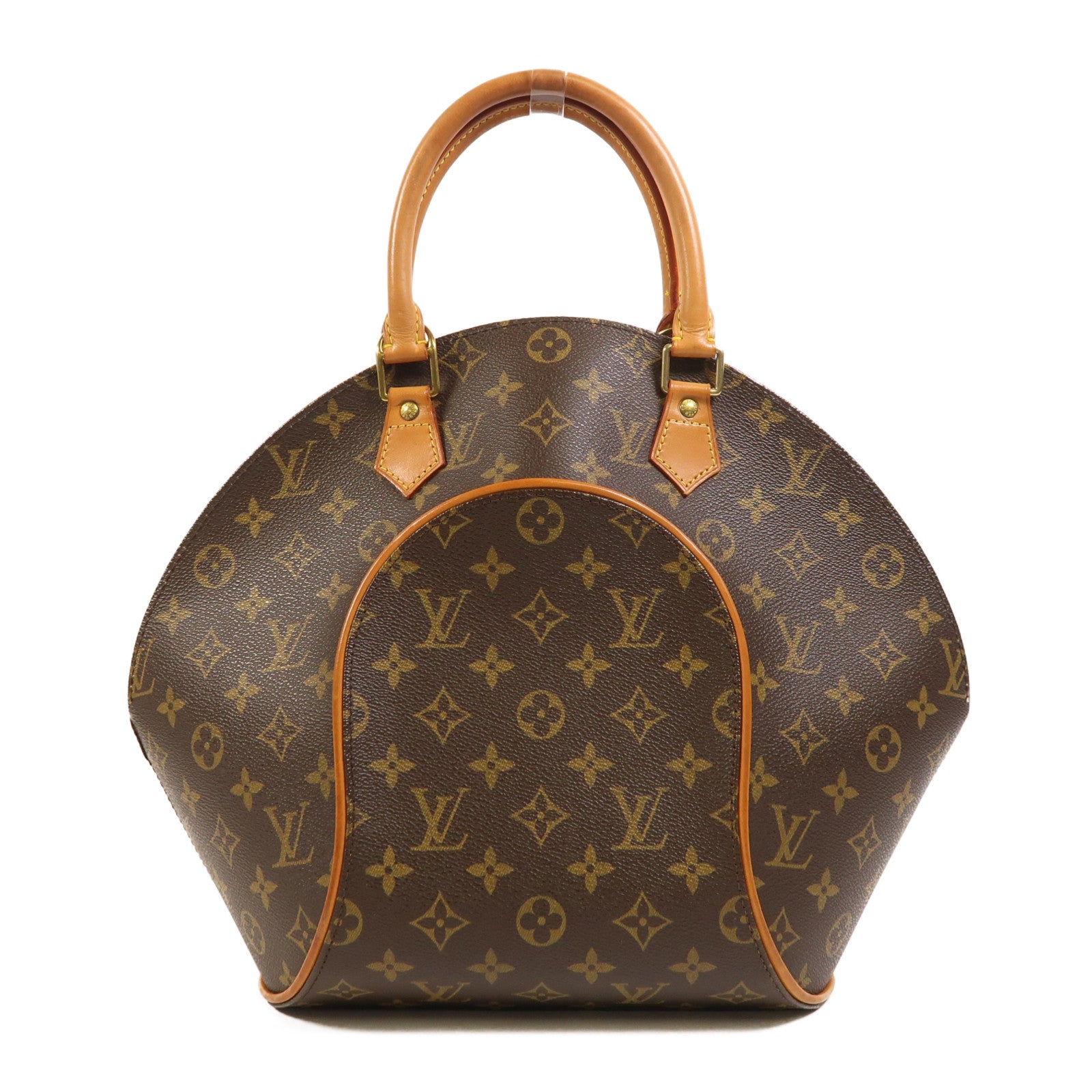 LOUIS VUITTON Monogram Ellipse MM金扣手挽袋