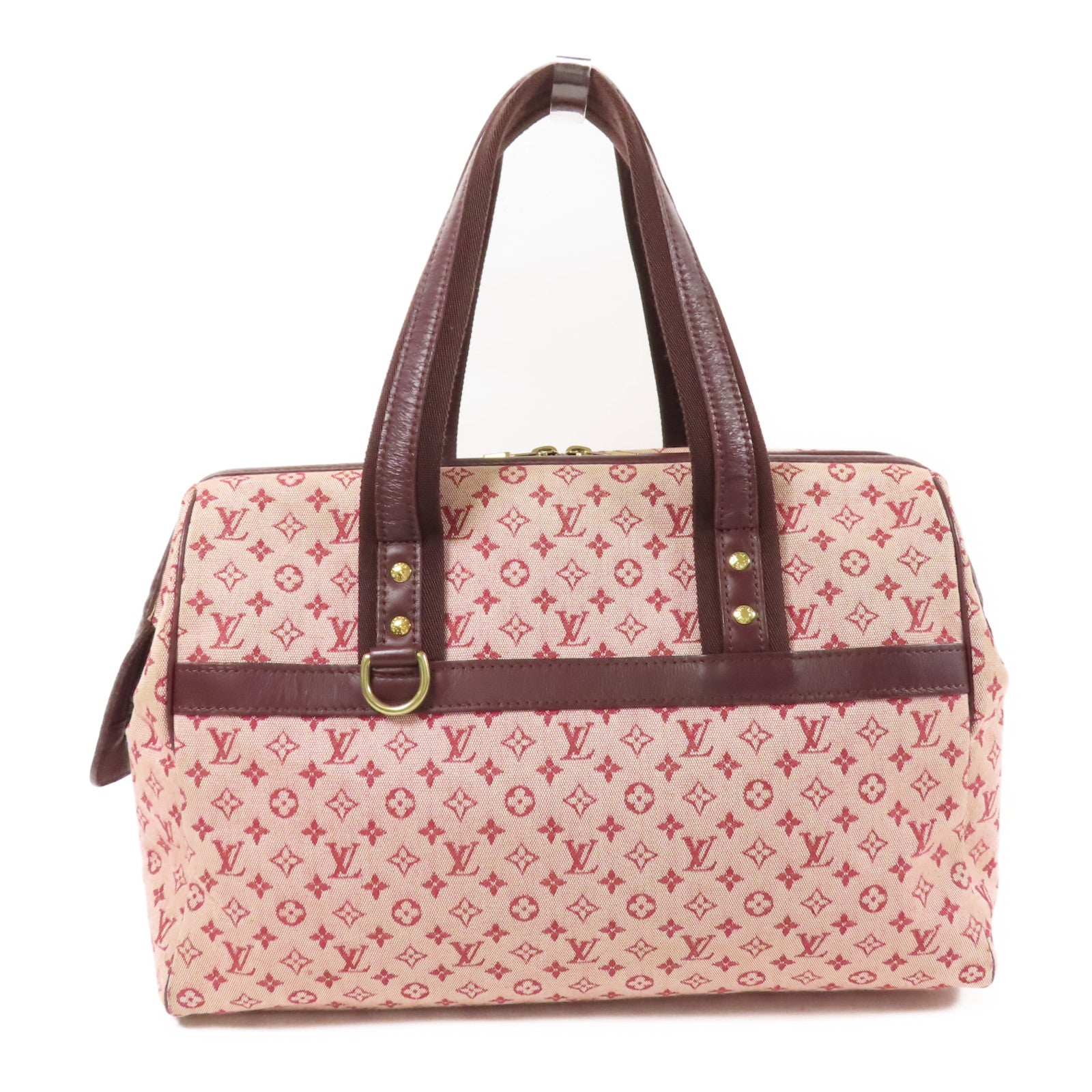 LOUIS VUITTON Monogram Mini Josephine GM金扣手挽袋