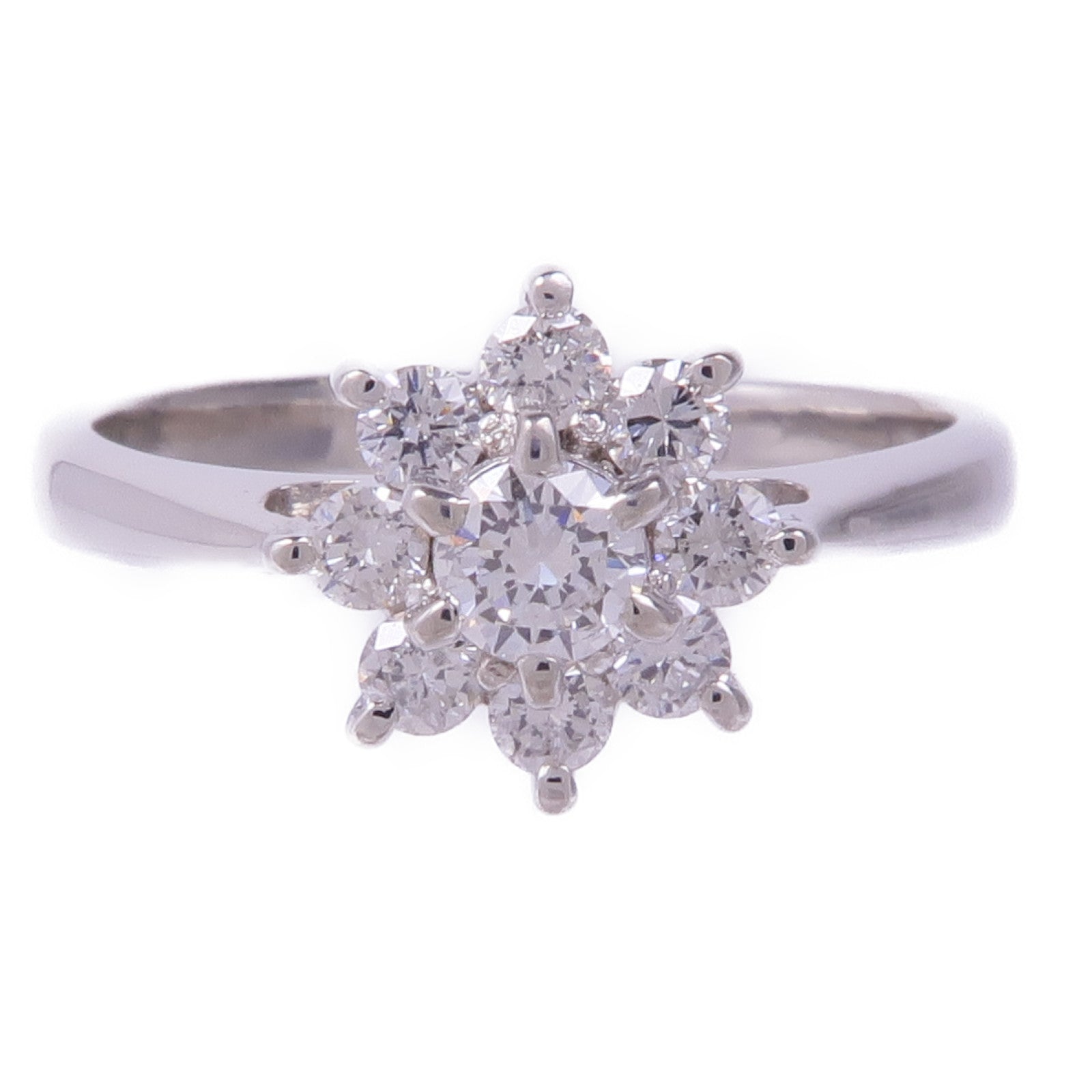 JEWELRY PT900鉑金Diamond Ring鑽石戒指US#7.75