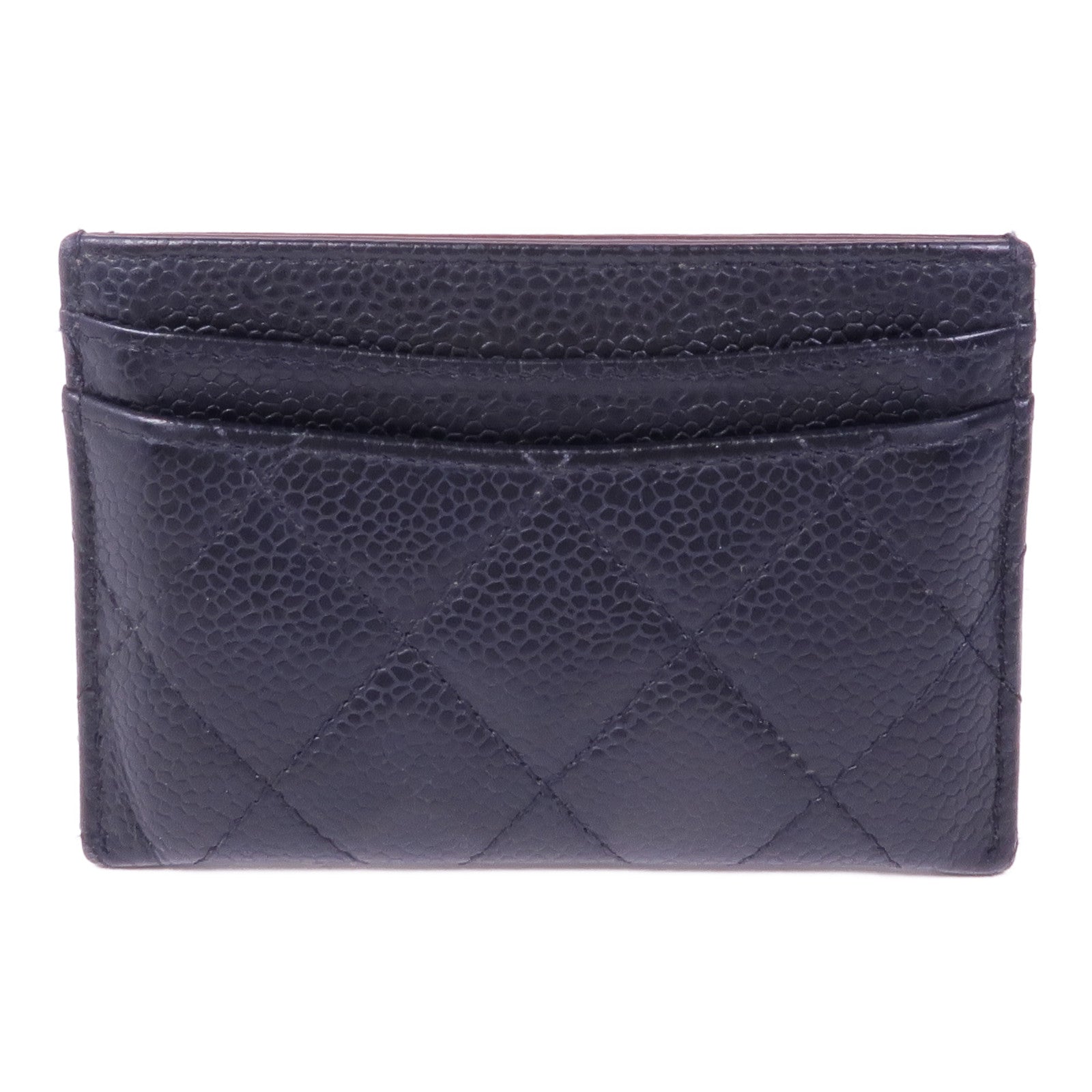 CHANEL 牛皮皮革Card Case金扣卡片套