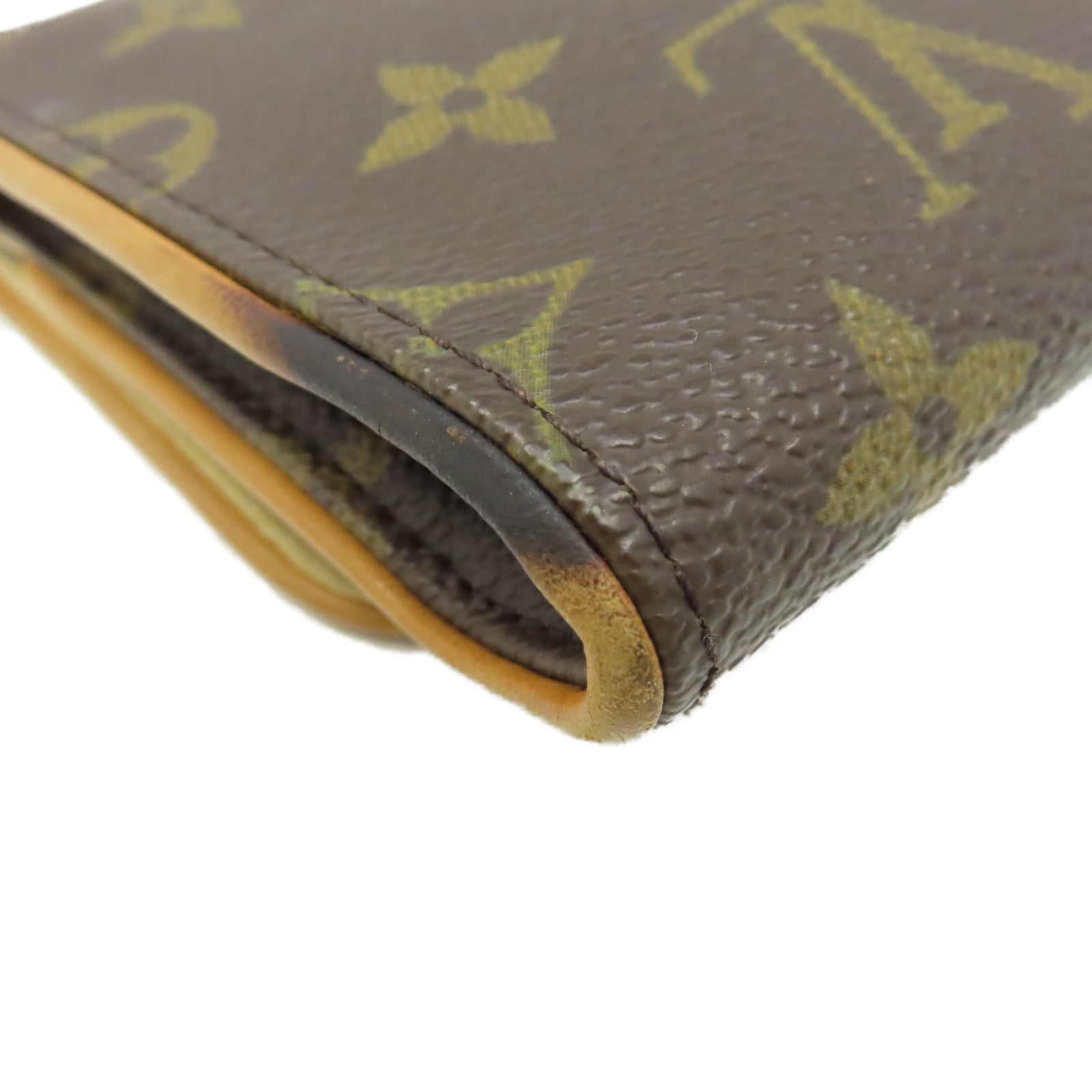LOUIS VUITTON 【清倉大減價】Monogram Pochette Twin GM Shoulder Bag金扣肩背袋啡色