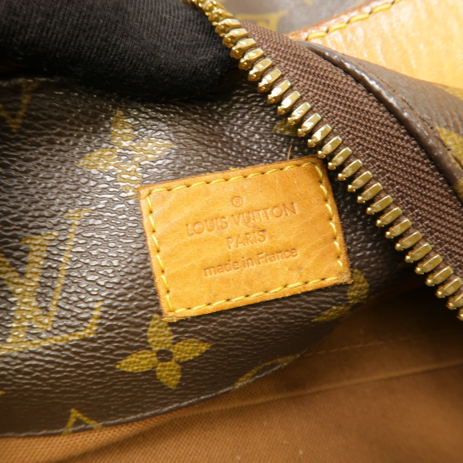 LOUIS VUITTON 【激減優惠】Monogram Sully MM金扣肩背袋啡色