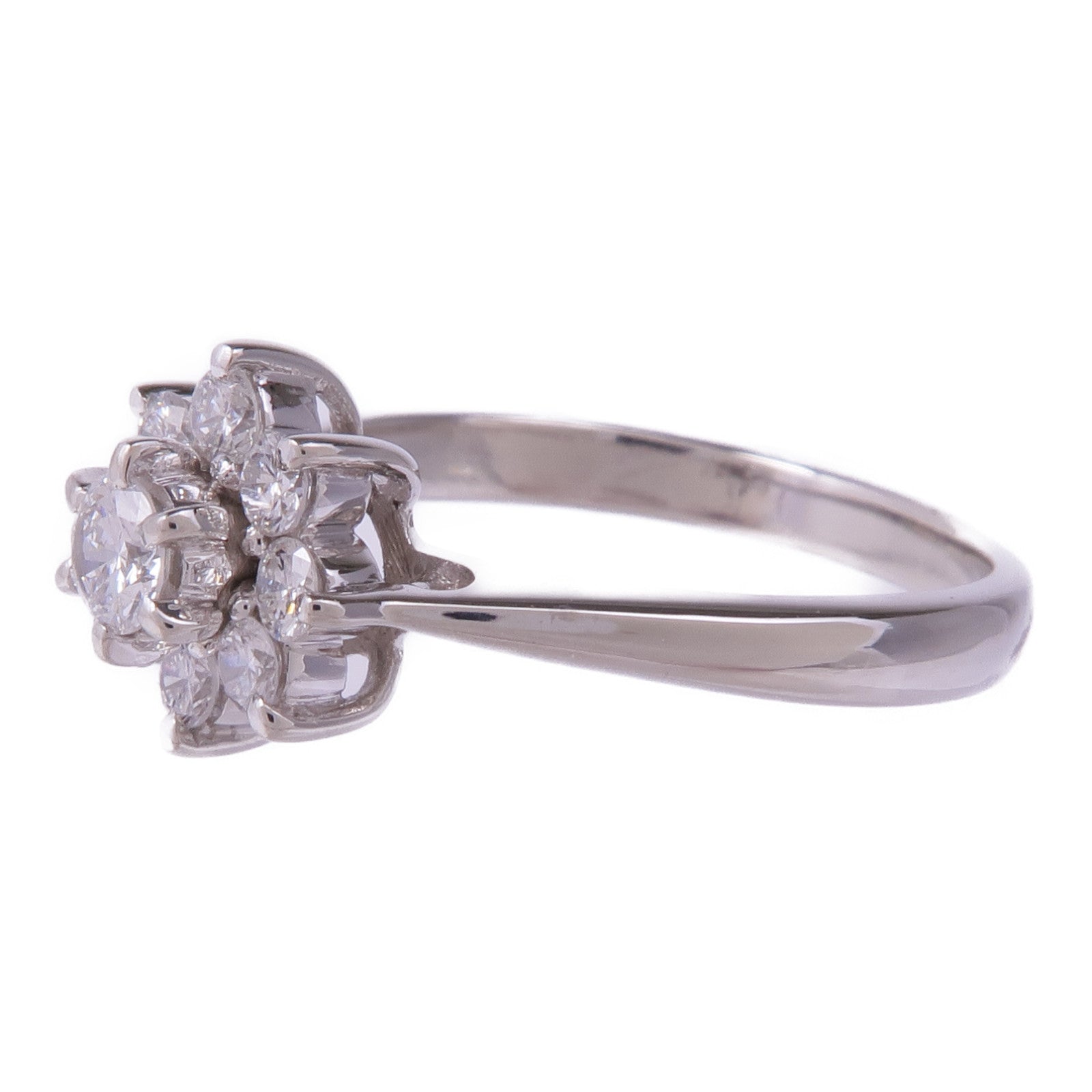 JEWELRY PT900鉑金Diamond Ring鑽石戒指US#7.75