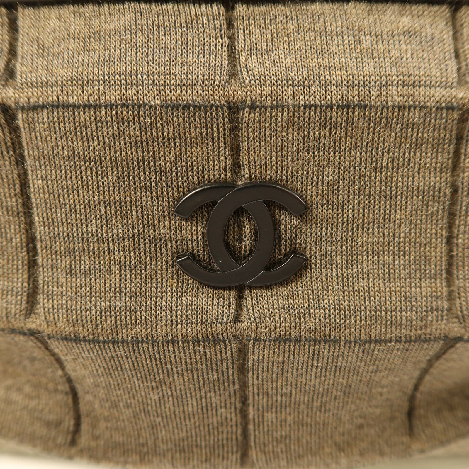 CHANEL 布料Vintage Shoulder Bag鏈帶肩背袋