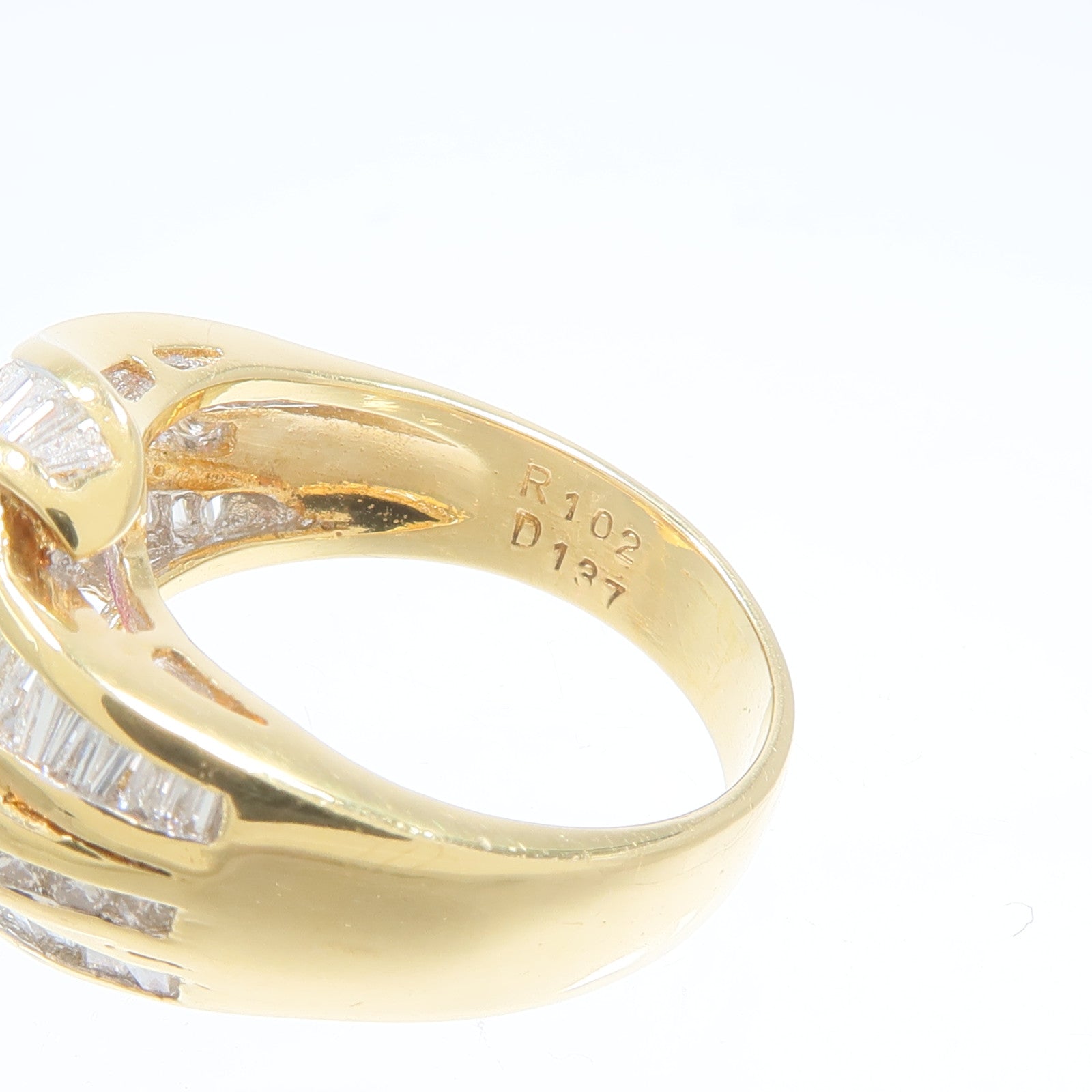JEWELRY 18K黃金Ruby Diamond Ring紅寶石/鑽石戒指