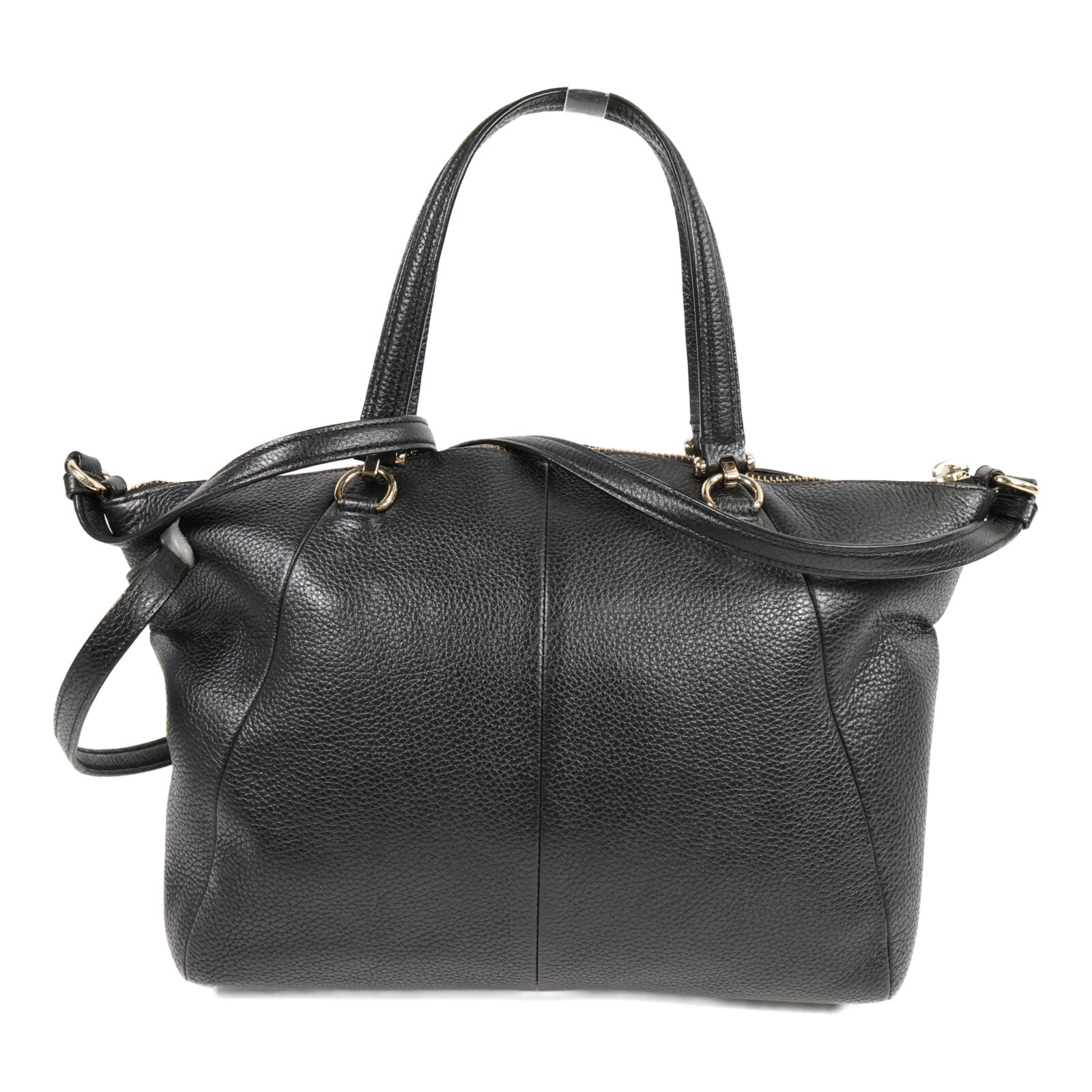 COACH 牛皮皮革2 Way Shoulder Bag手挽肩背兩用袋
