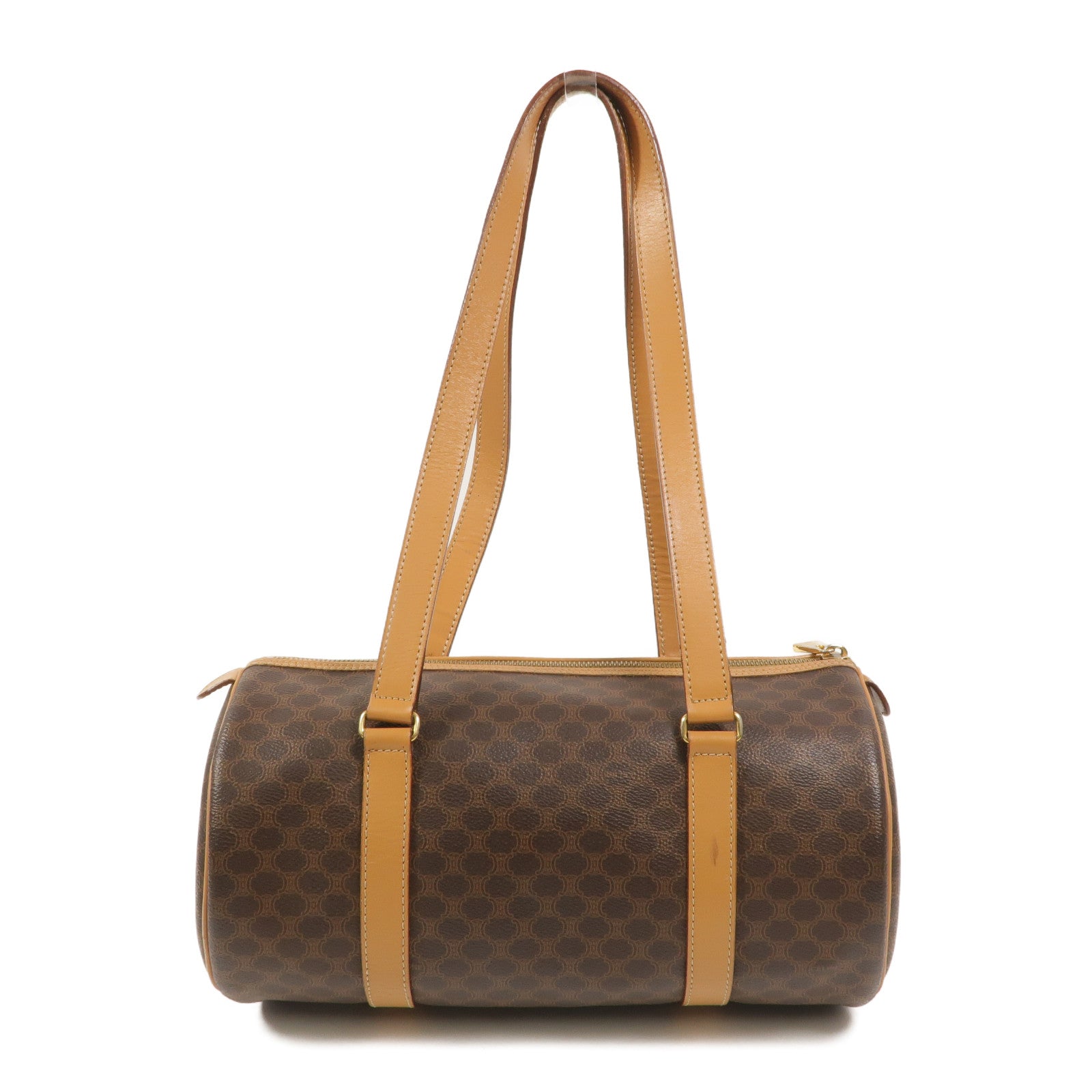 CELINE 塗層帆布Macadam肩背袋