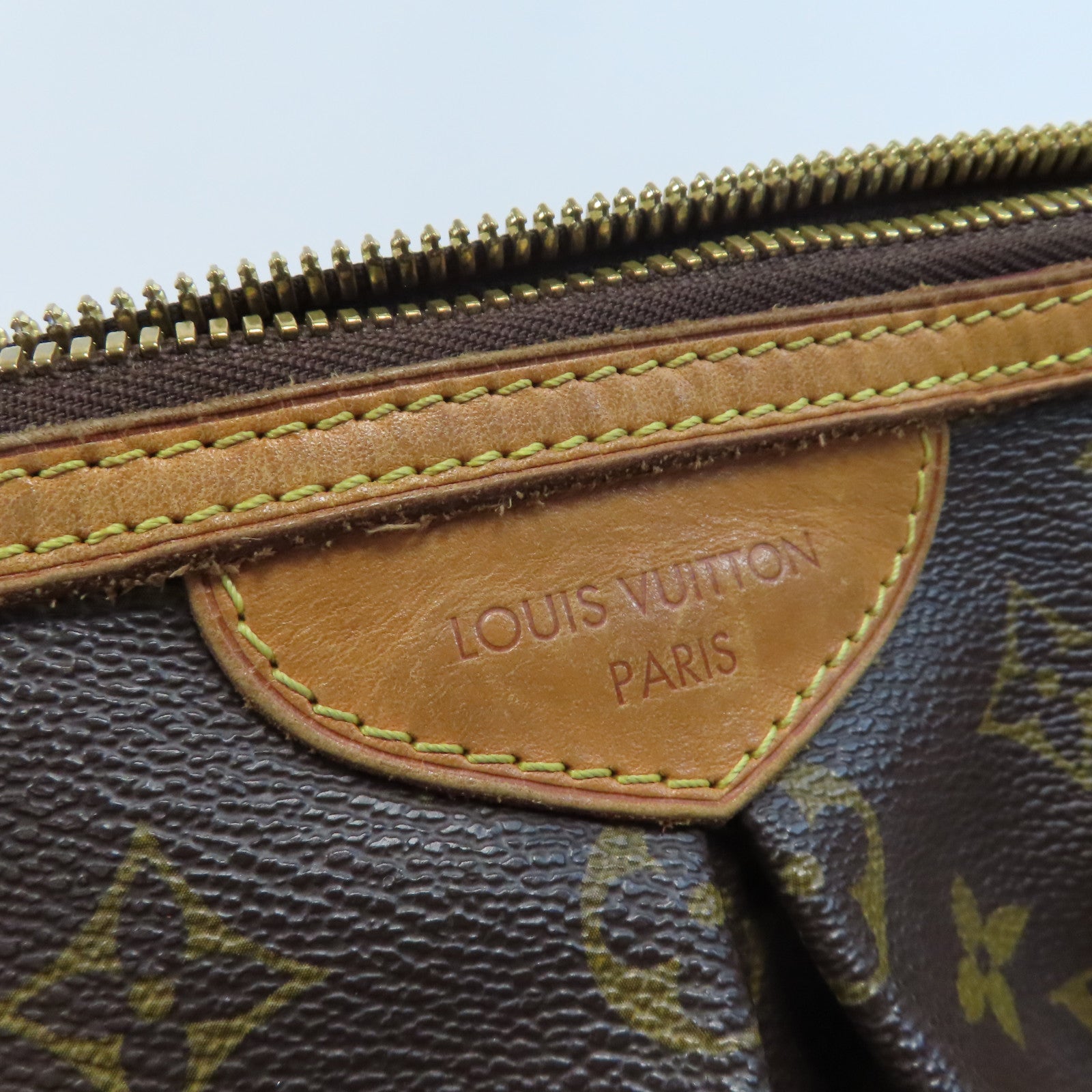 LOUIS VUITTON Monogram Palerma PM金扣手挽肩背兩用袋啡色