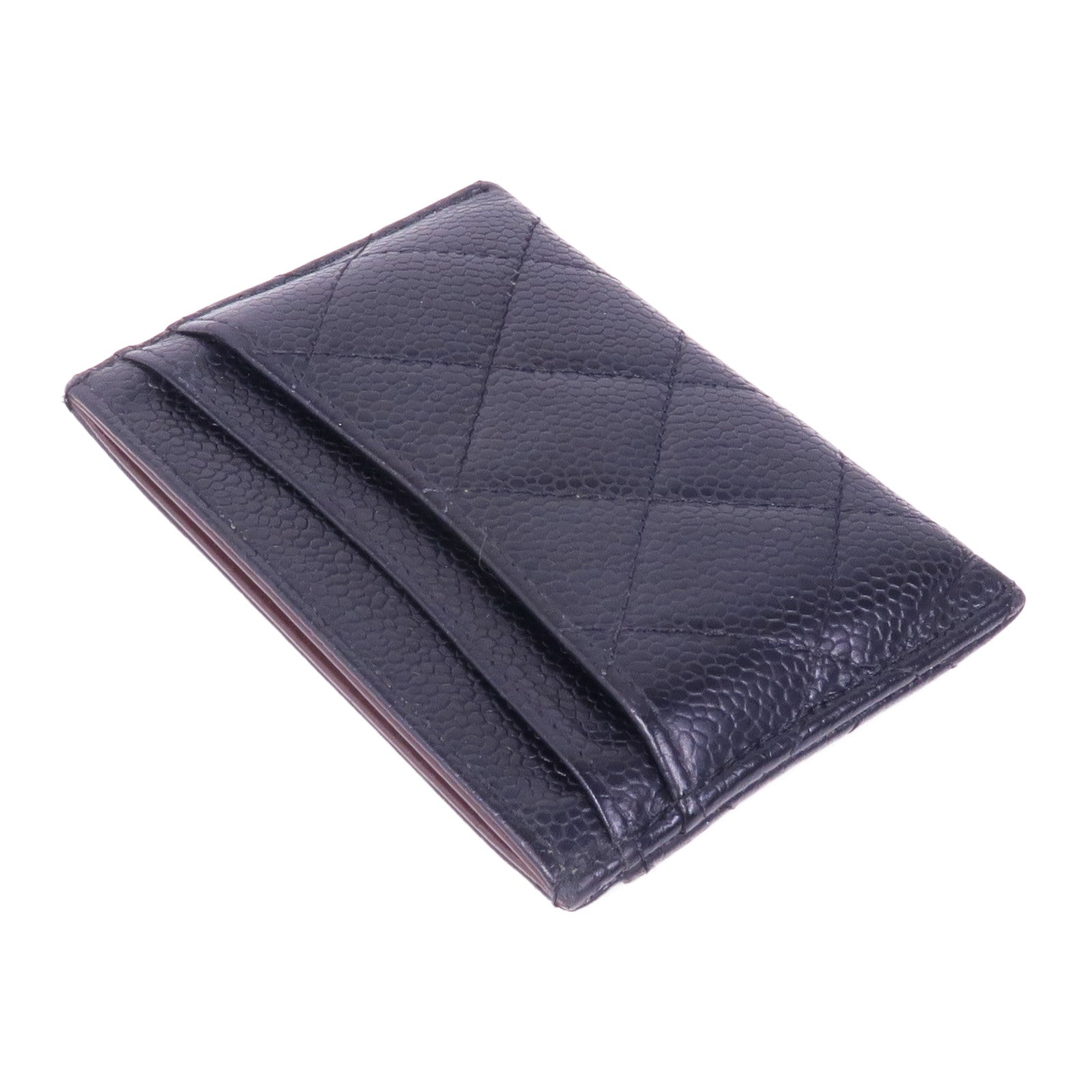 CHANEL 牛皮皮革Card Case金扣卡片套