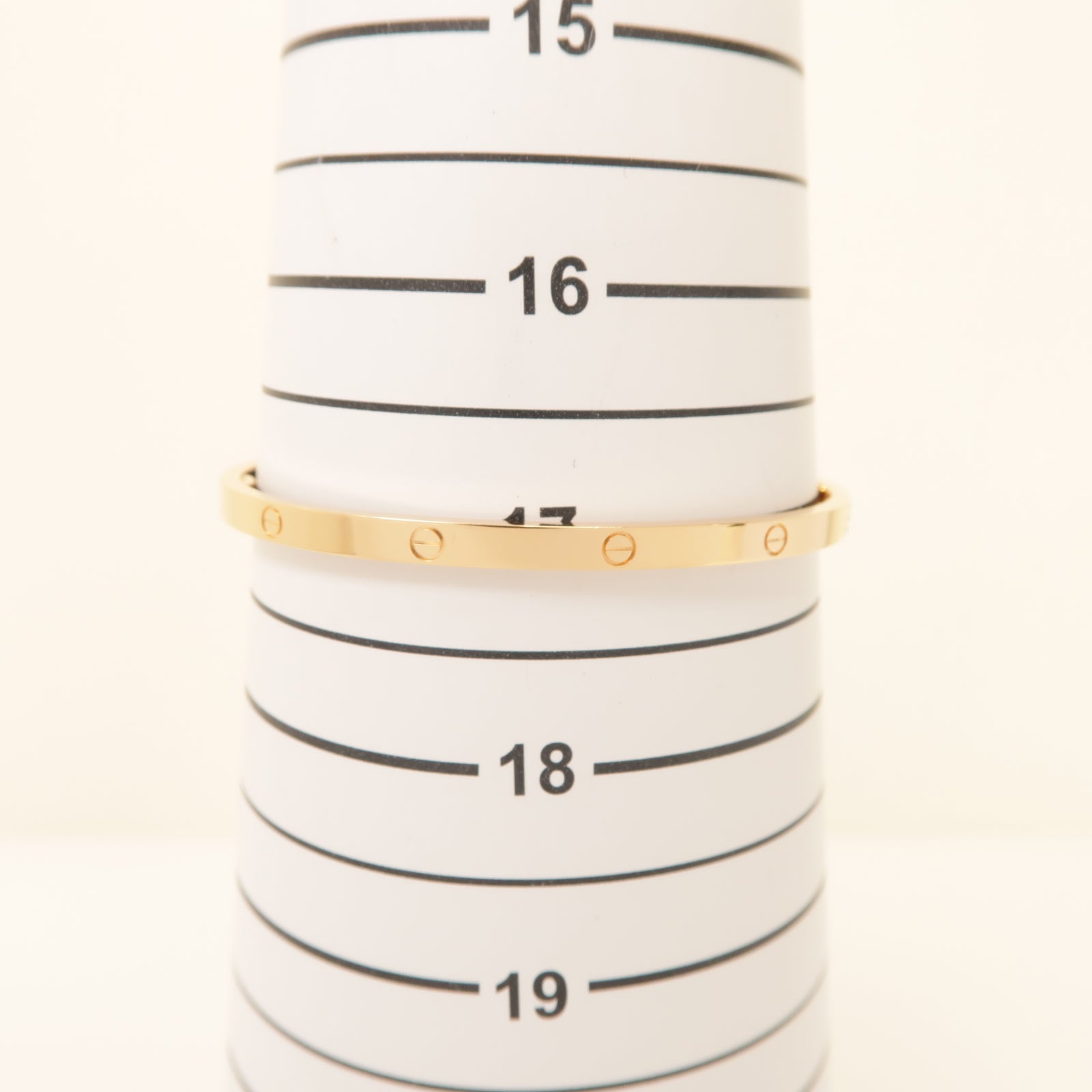 CARTIER 18K玫瑰金Love Blaceret Small手鏈Cartier#18