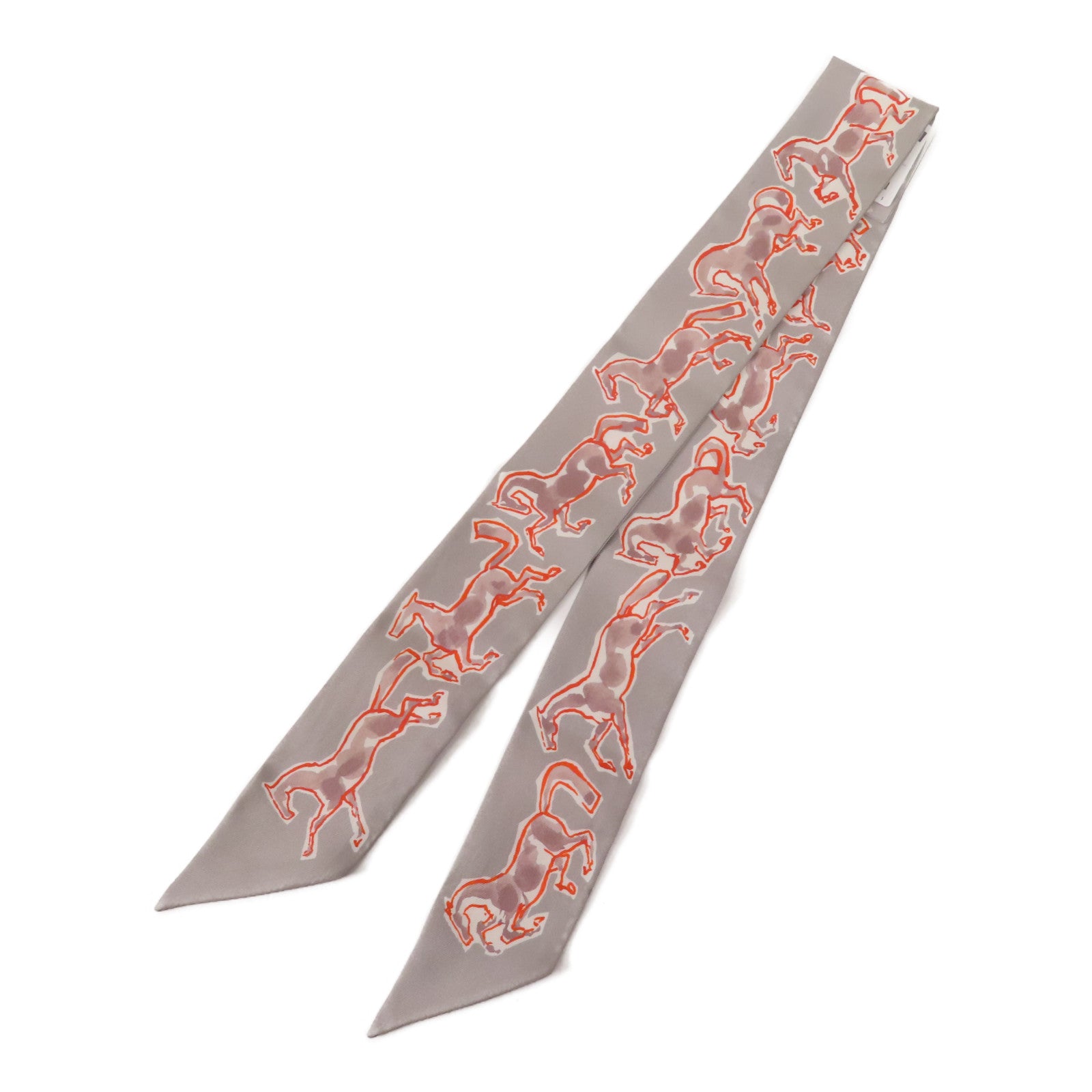 HERMES 絲質Twilly絲巾