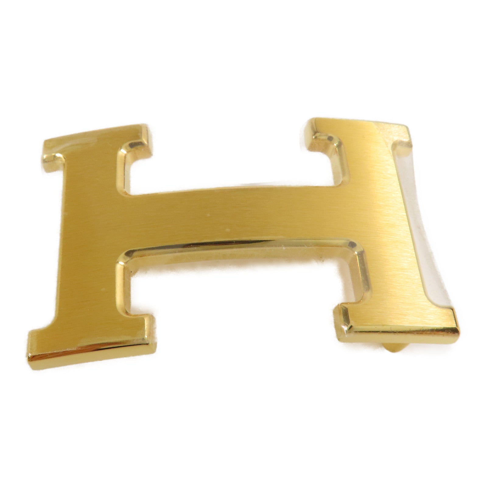 HERMES Epsom/Swift皮革H Belt 90cm金扣皮帶89 Noir