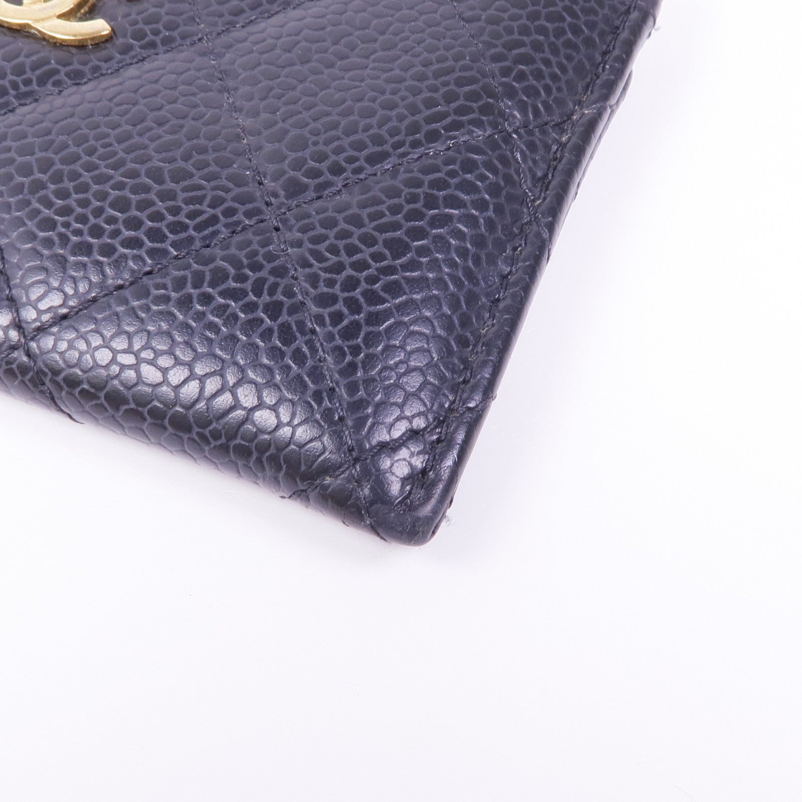 CHANEL 牛皮皮革Card Case金扣卡片套