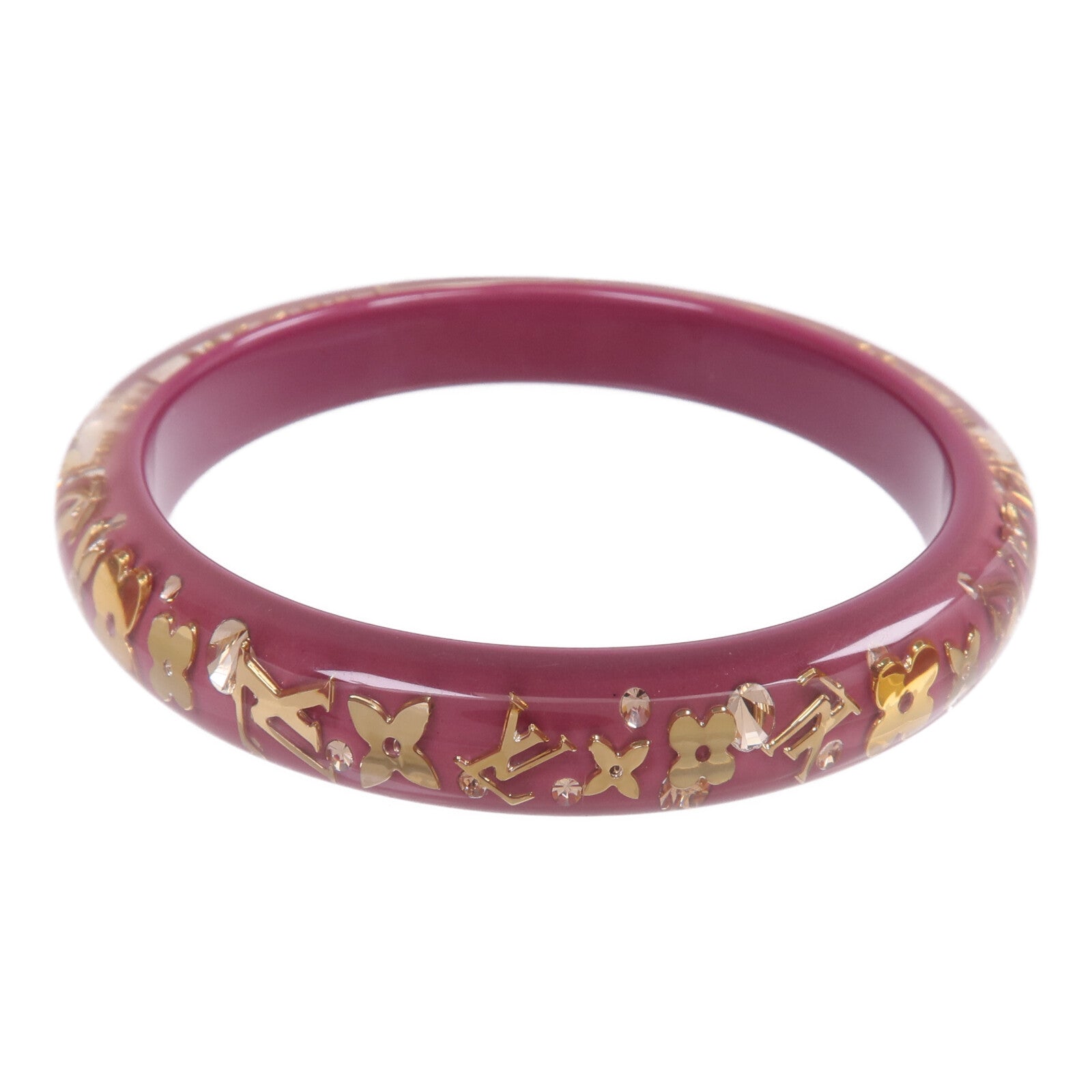 LOUIS VUITTON PVC Inclusion Bangle/Bracelet手鐲