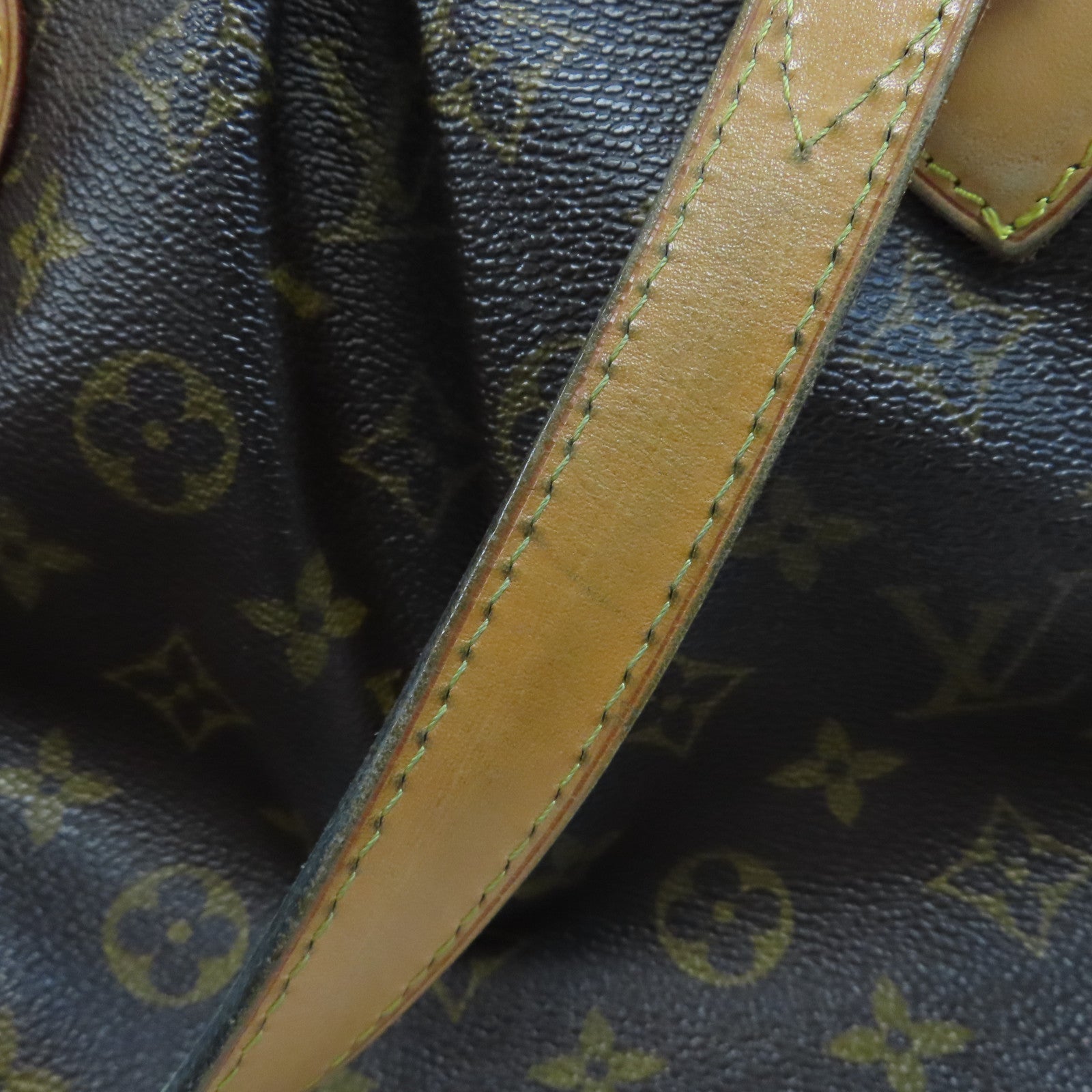 LOUIS VUITTON Monogram Palerma PM金扣手挽肩背兩用袋啡色