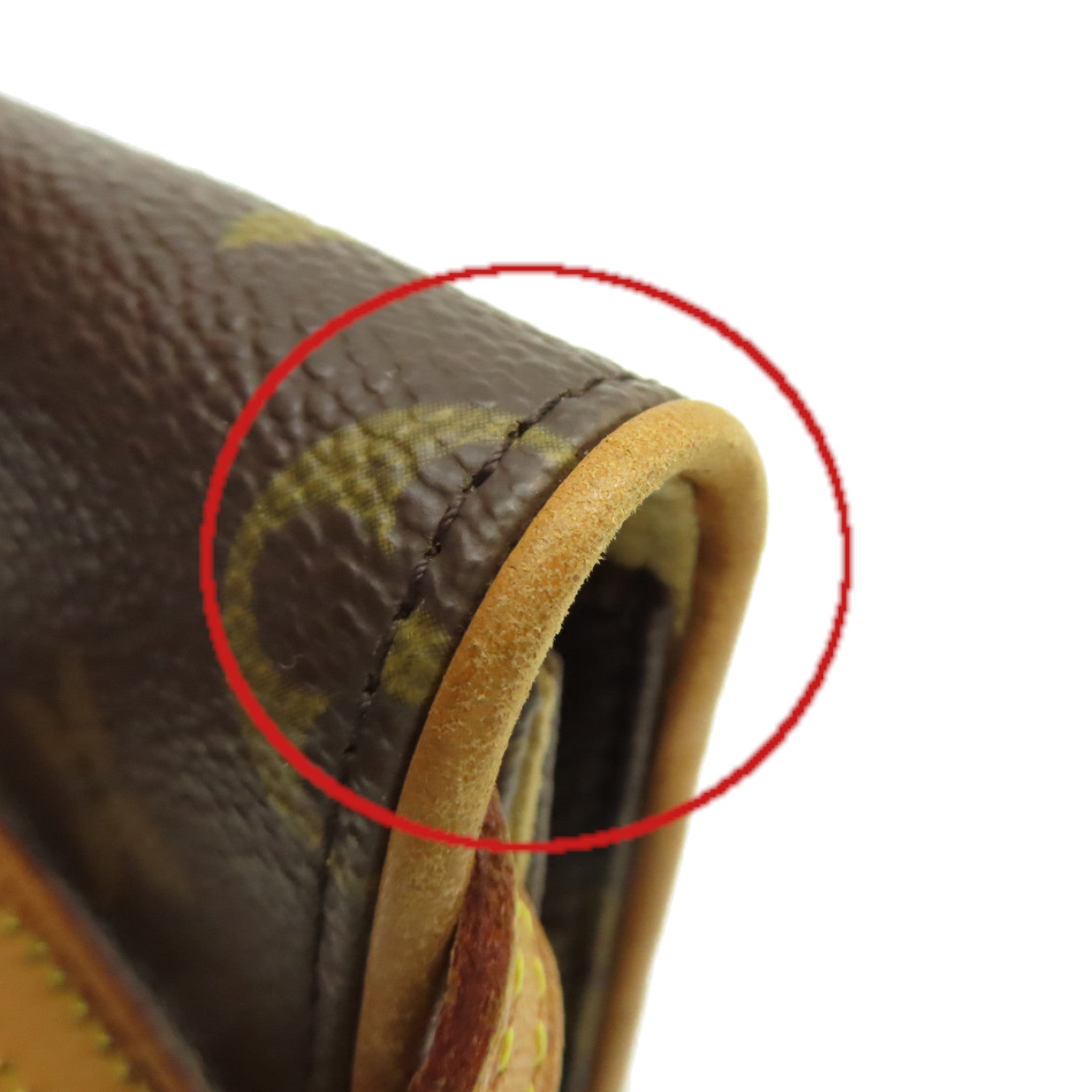 LOUIS VUITTON 【清倉大減價】Monogram Pochette Twin GM Shoulder Bag金扣肩背袋啡色