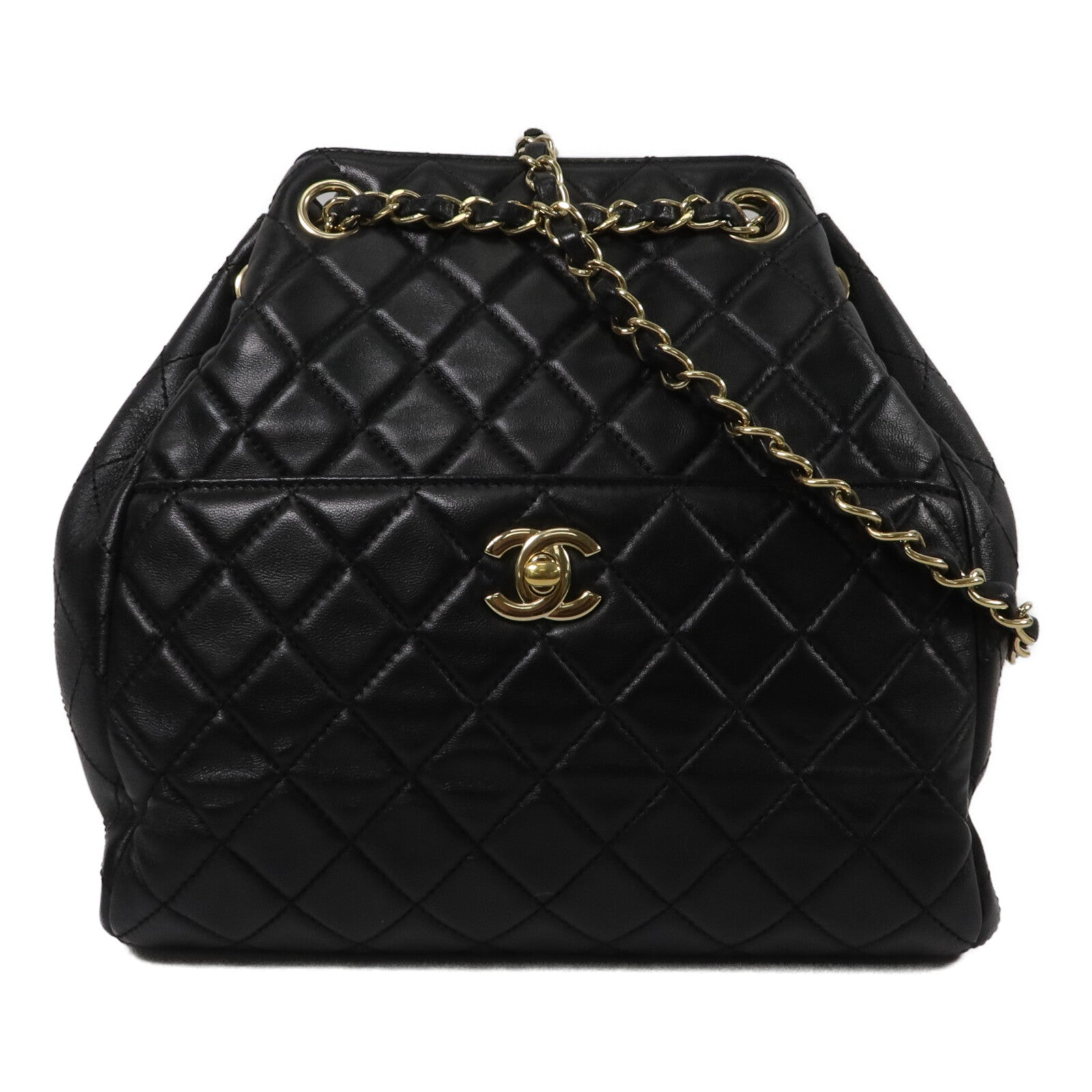 CHANEL 羊皮皮革Chain Shoulder鏈帶肩背袋