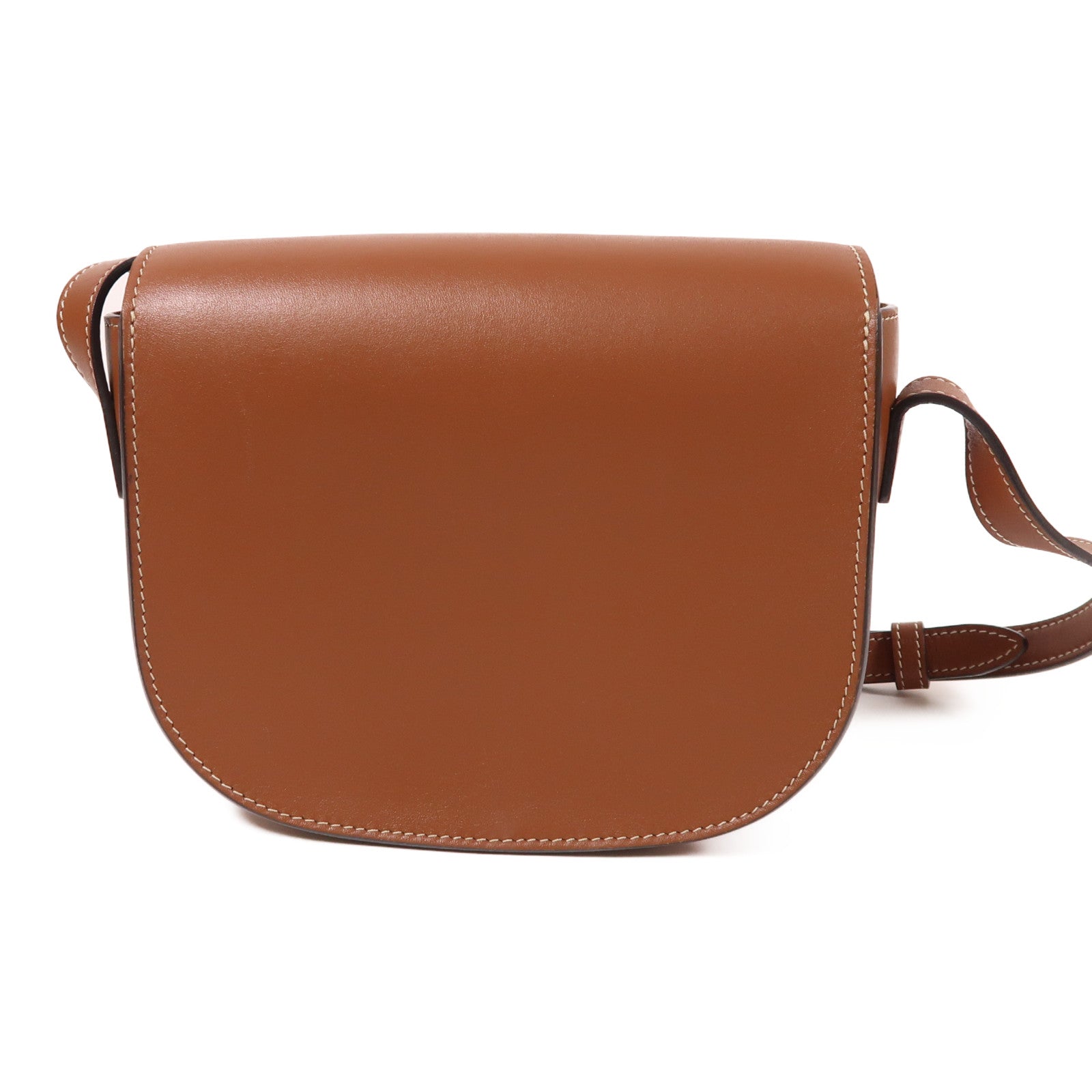 CELINE 牛皮皮革Folco Triomphe金扣肩背袋