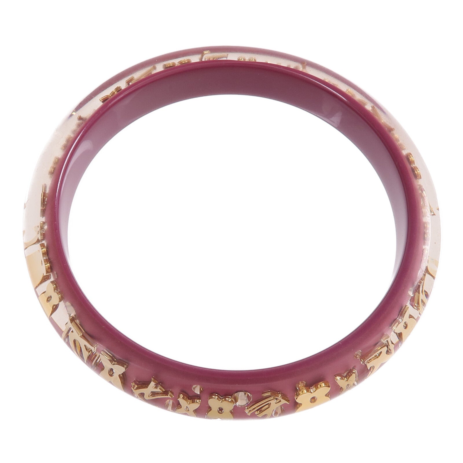 LOUIS VUITTON PVC Inclusion Bangle/Bracelet手鐲