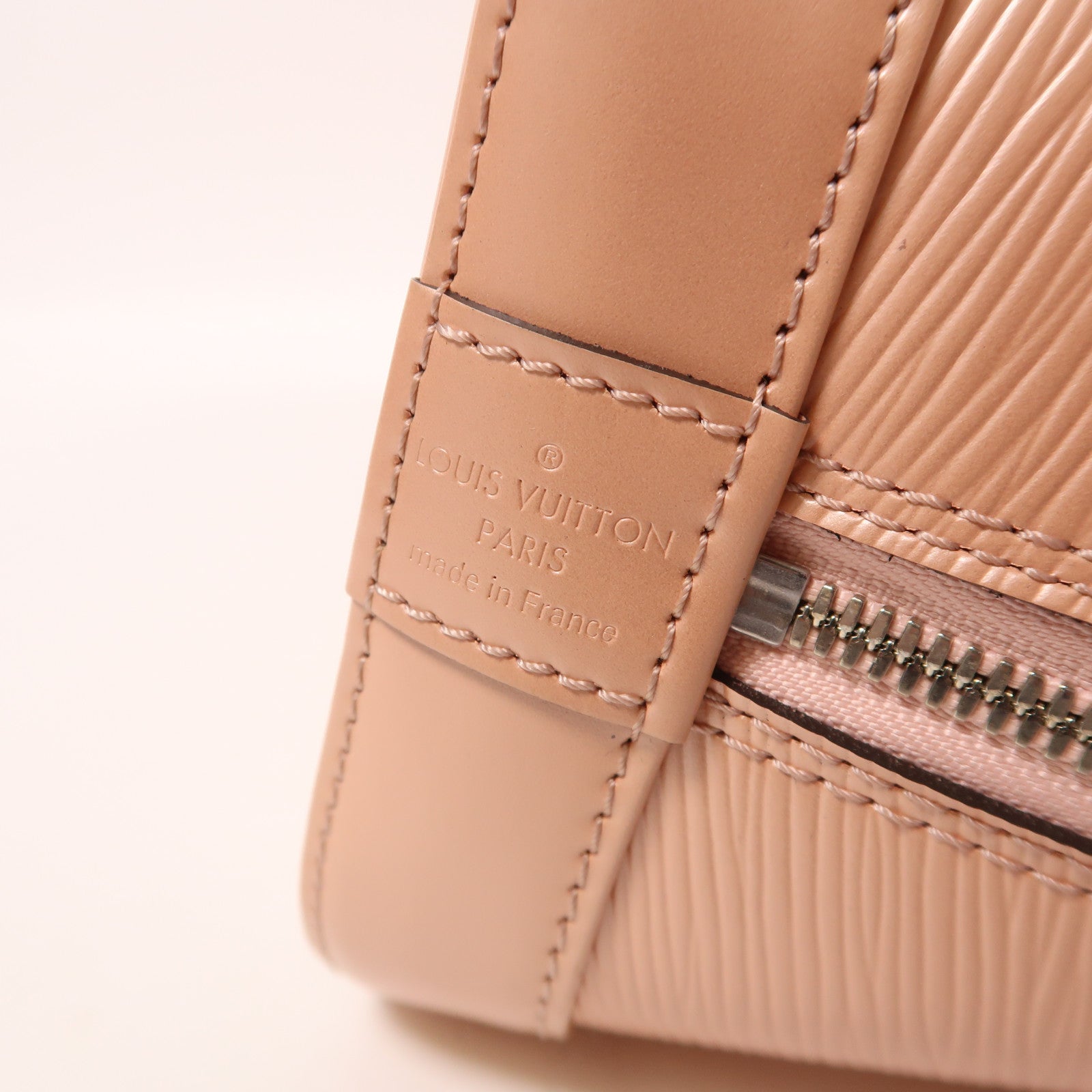 LOUIS VUITTON Epi Alma PM銀扣手挽袋