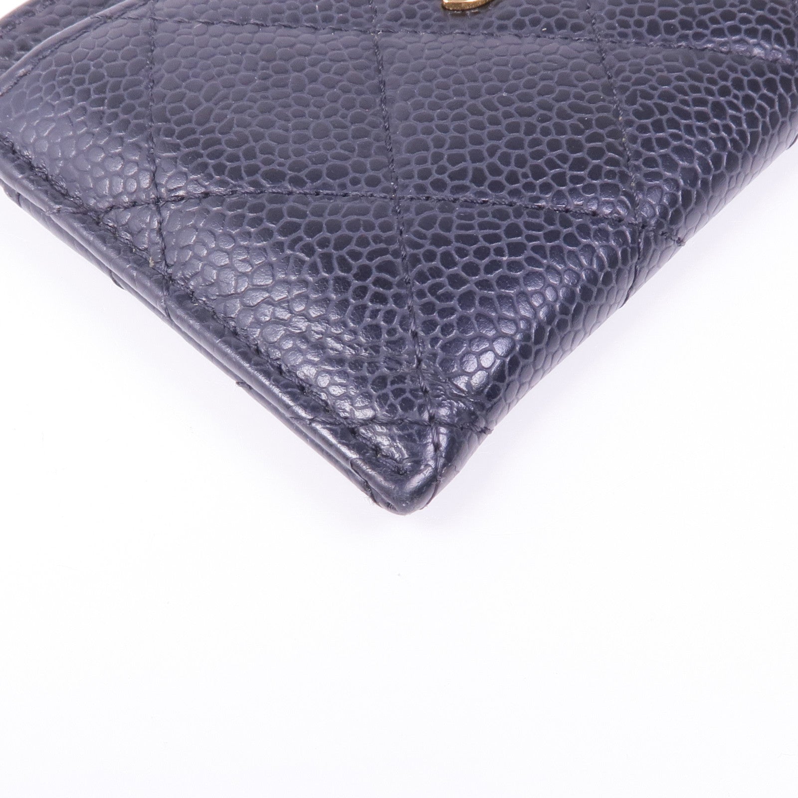 CHANEL 牛皮皮革Card Case金扣卡片套