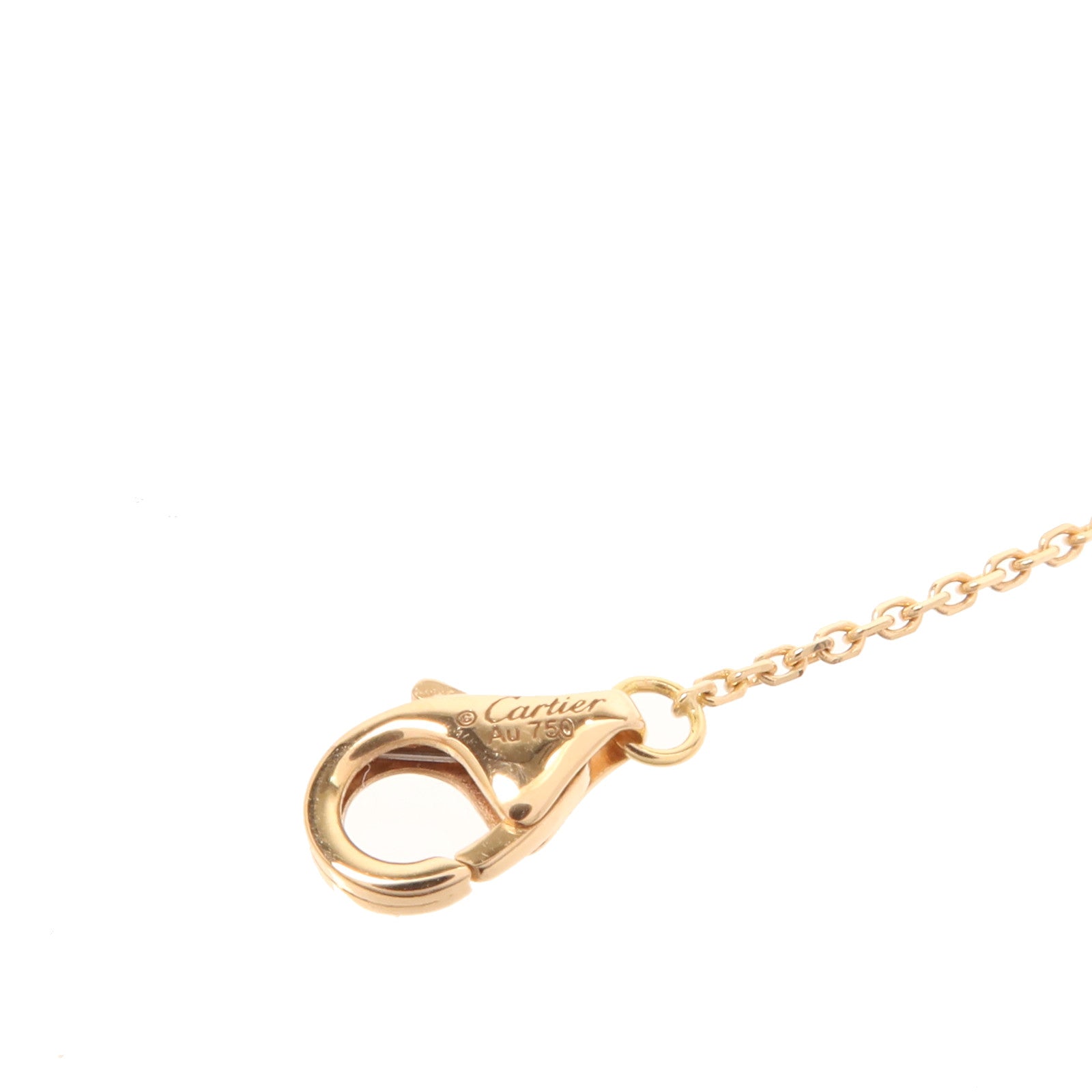 CARTIER 18K玫瑰金D Amour Diamond Necklace鑽石項鍊