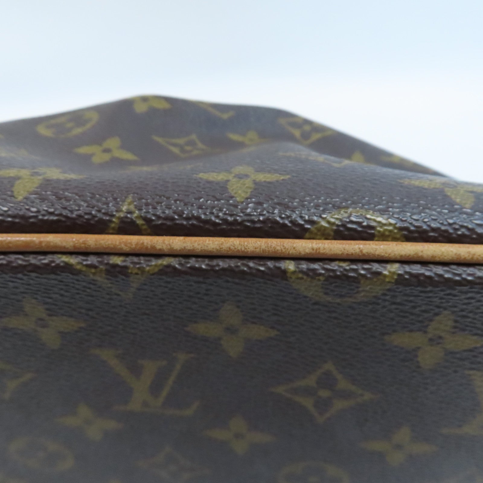 LOUIS VUITTON Monogram Palerma PM金扣手挽肩背兩用袋啡色