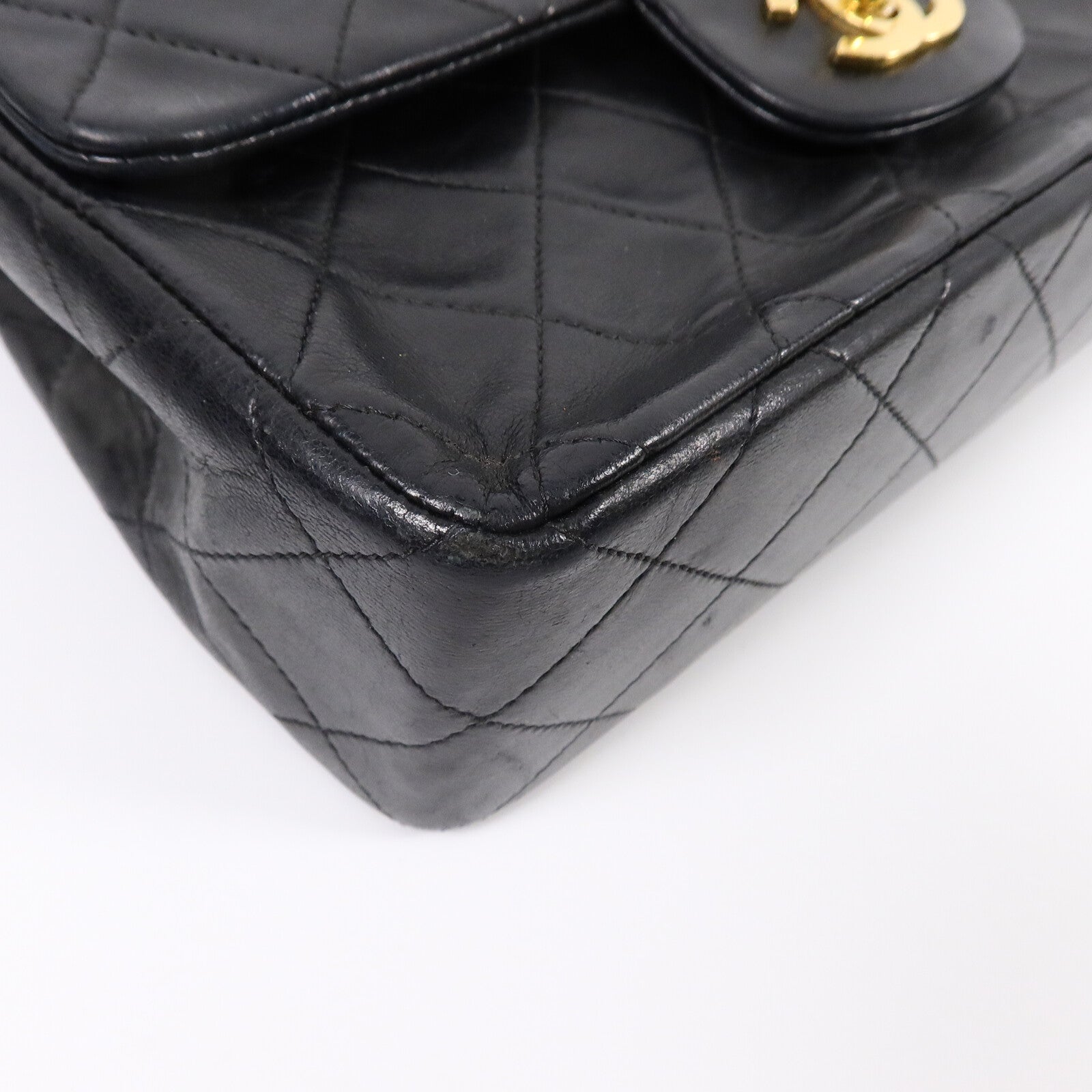 CHANEL 羊皮皮革Classic 23鏈帶肩背袋