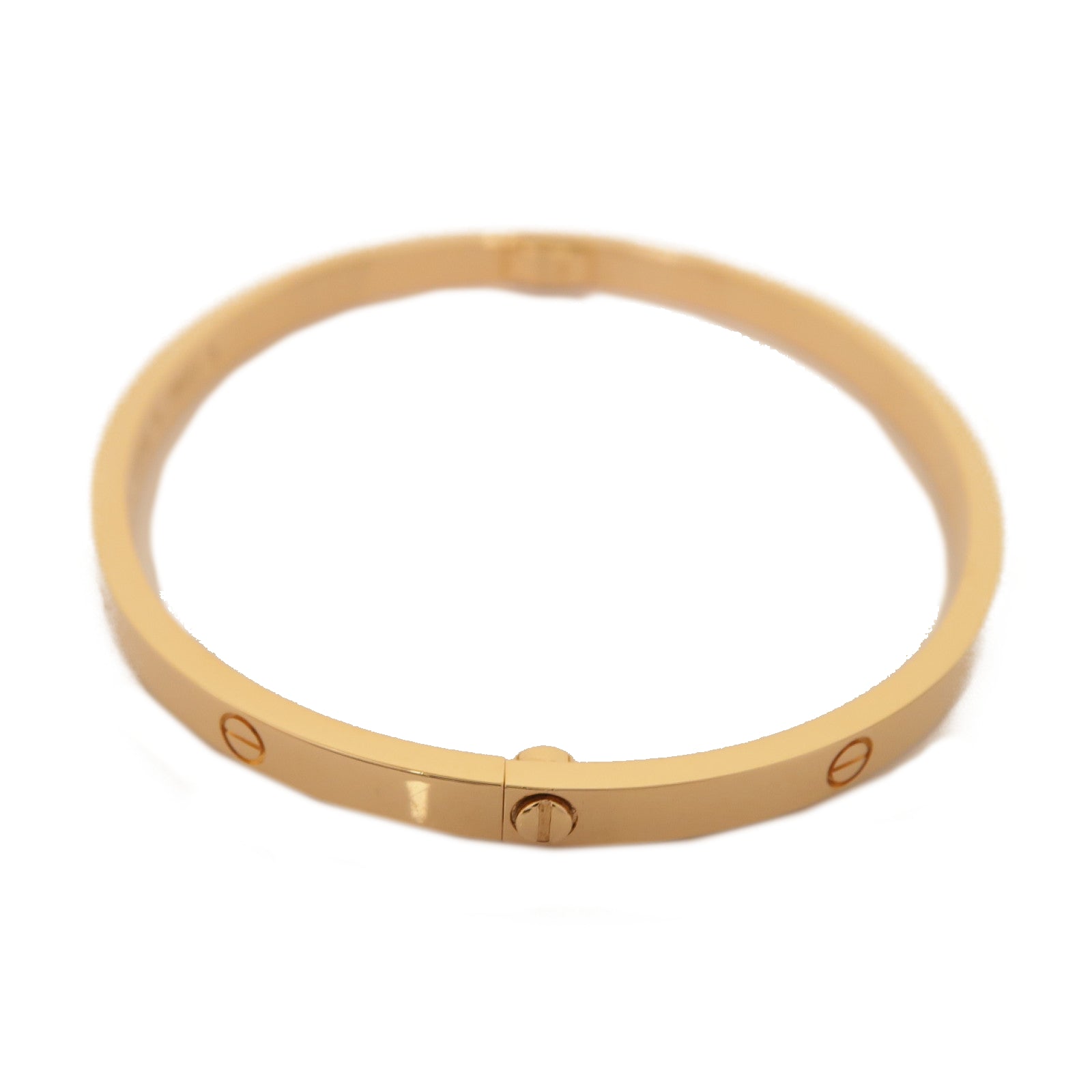 CARTIER 18K玫瑰金Love Blaceret Small手鏈Cartier#18