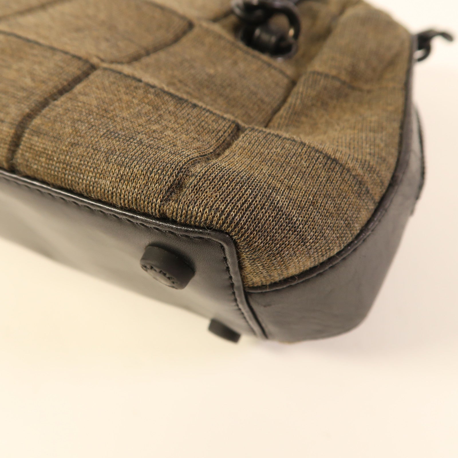 CHANEL 布料Vintage Shoulder Bag鏈帶肩背袋