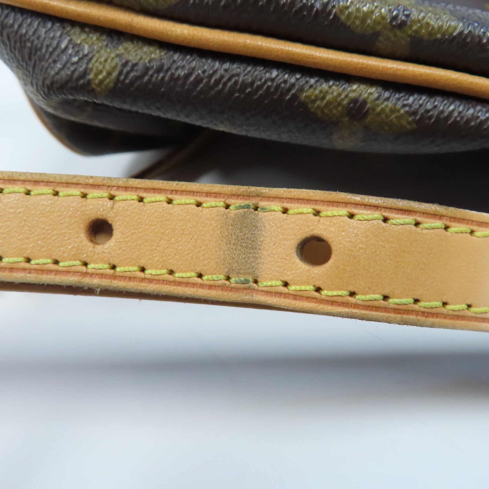 LOUIS VUITTON Monogram Palerma PM金扣手挽肩背兩用袋啡色