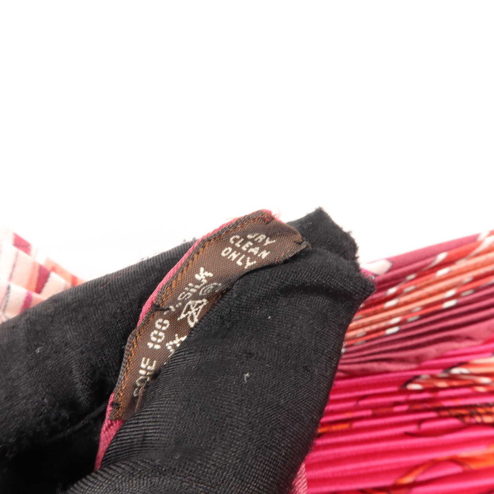 HERMES 絲質Pleated Scarf 130x45cm絲巾