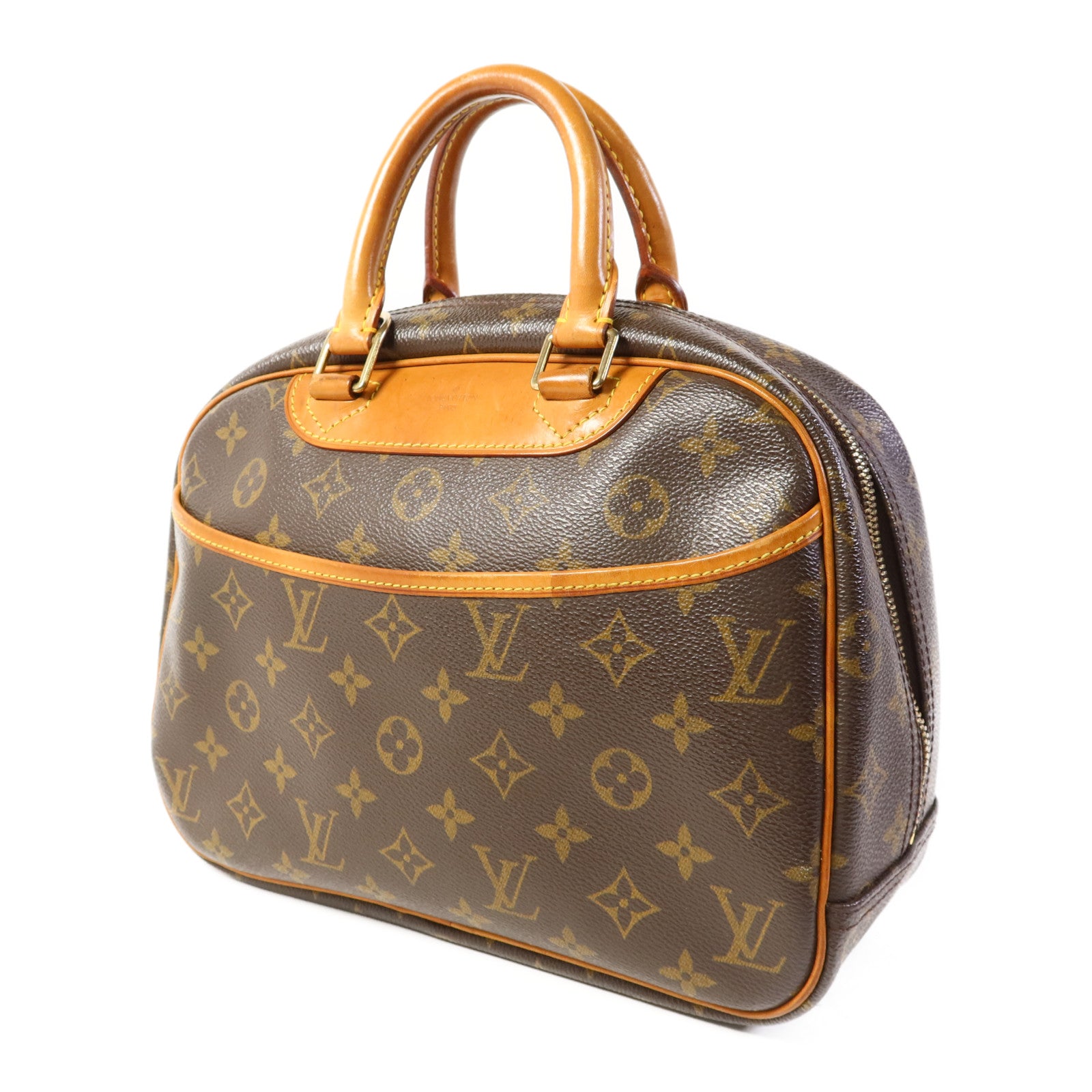 LOUIS VUITTON Monogram Trouville金扣手挽袋