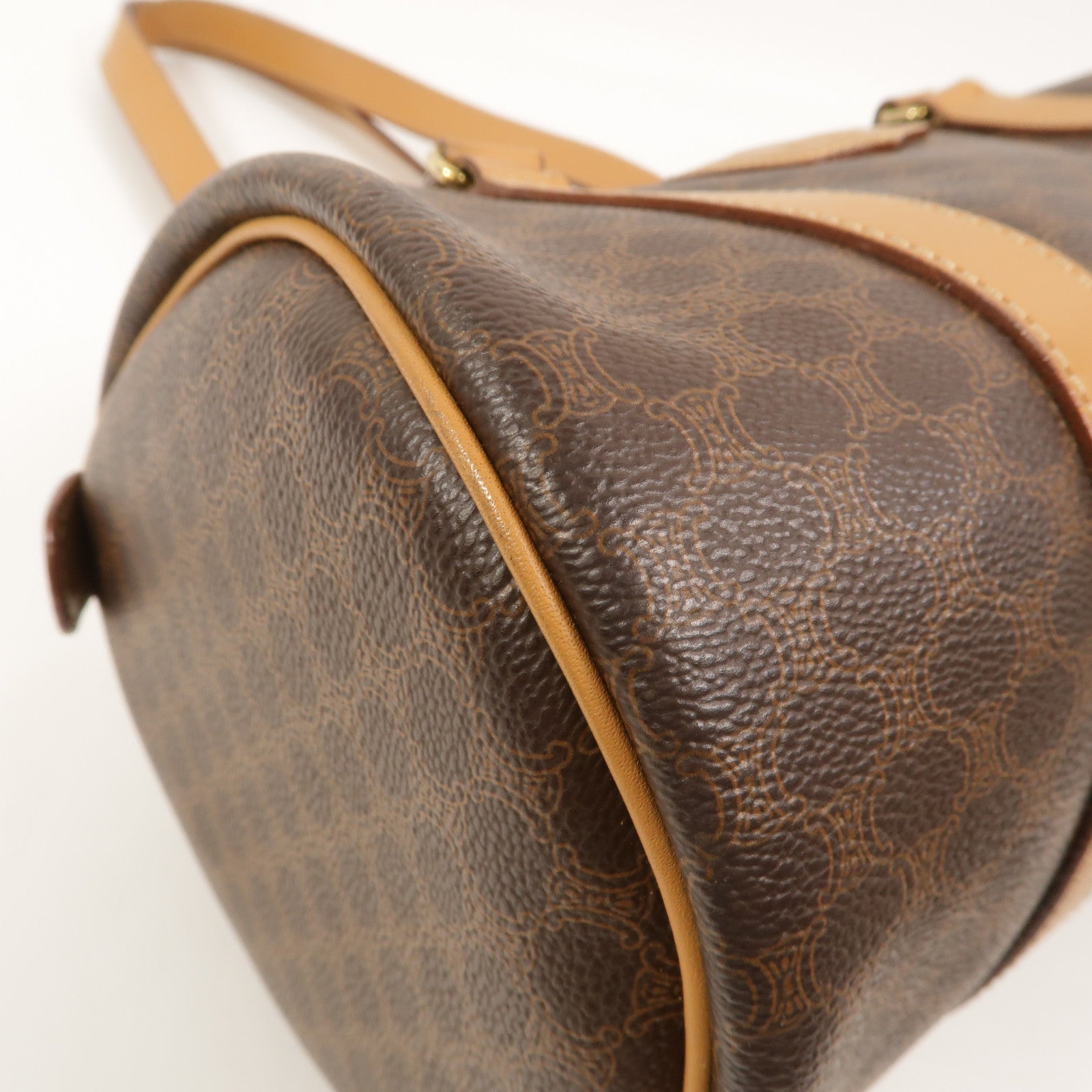 CELINE 塗層帆布Macadam肩背袋